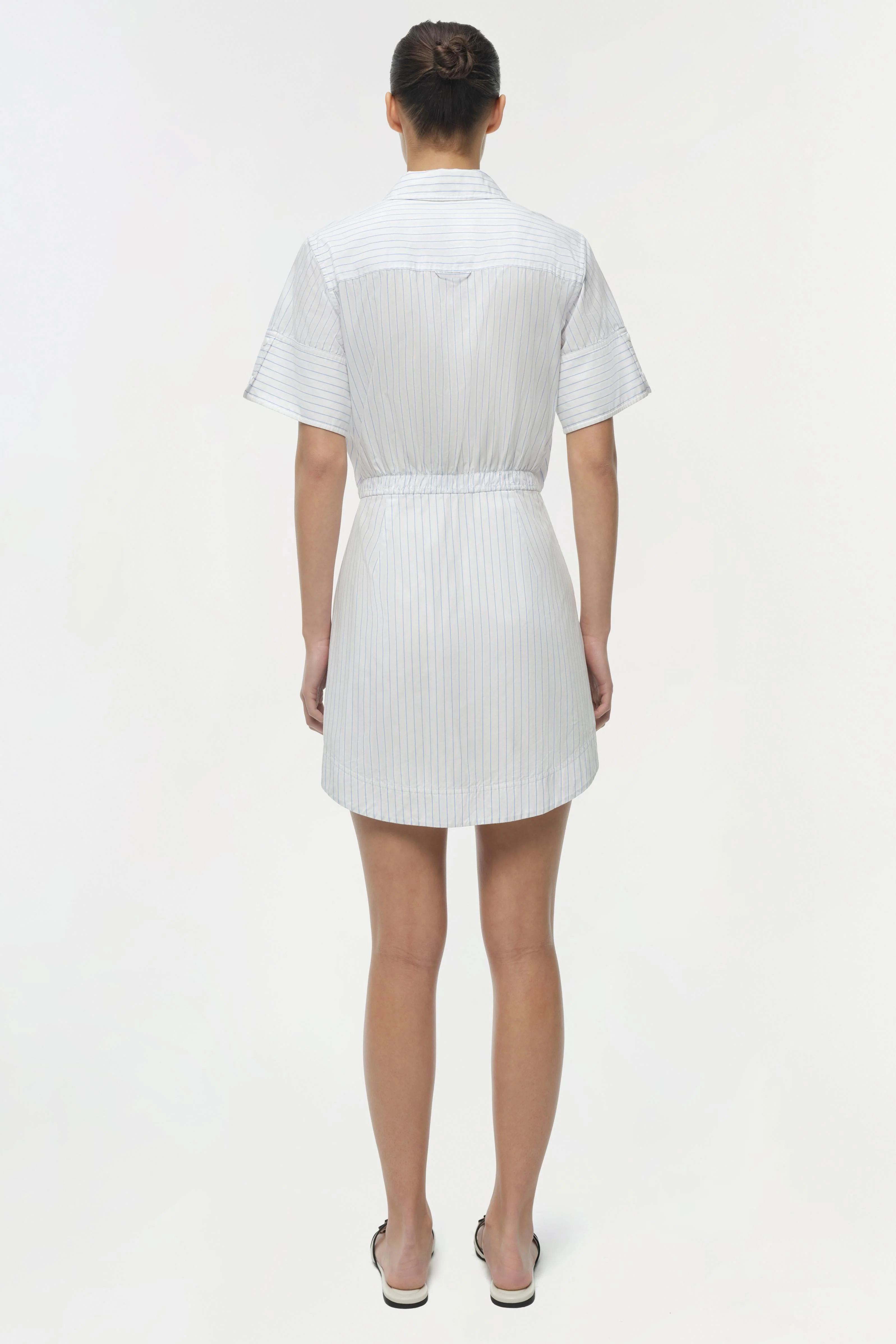 Simkhai - Marcy Cotton Mini Shirt Dress - Image 5
