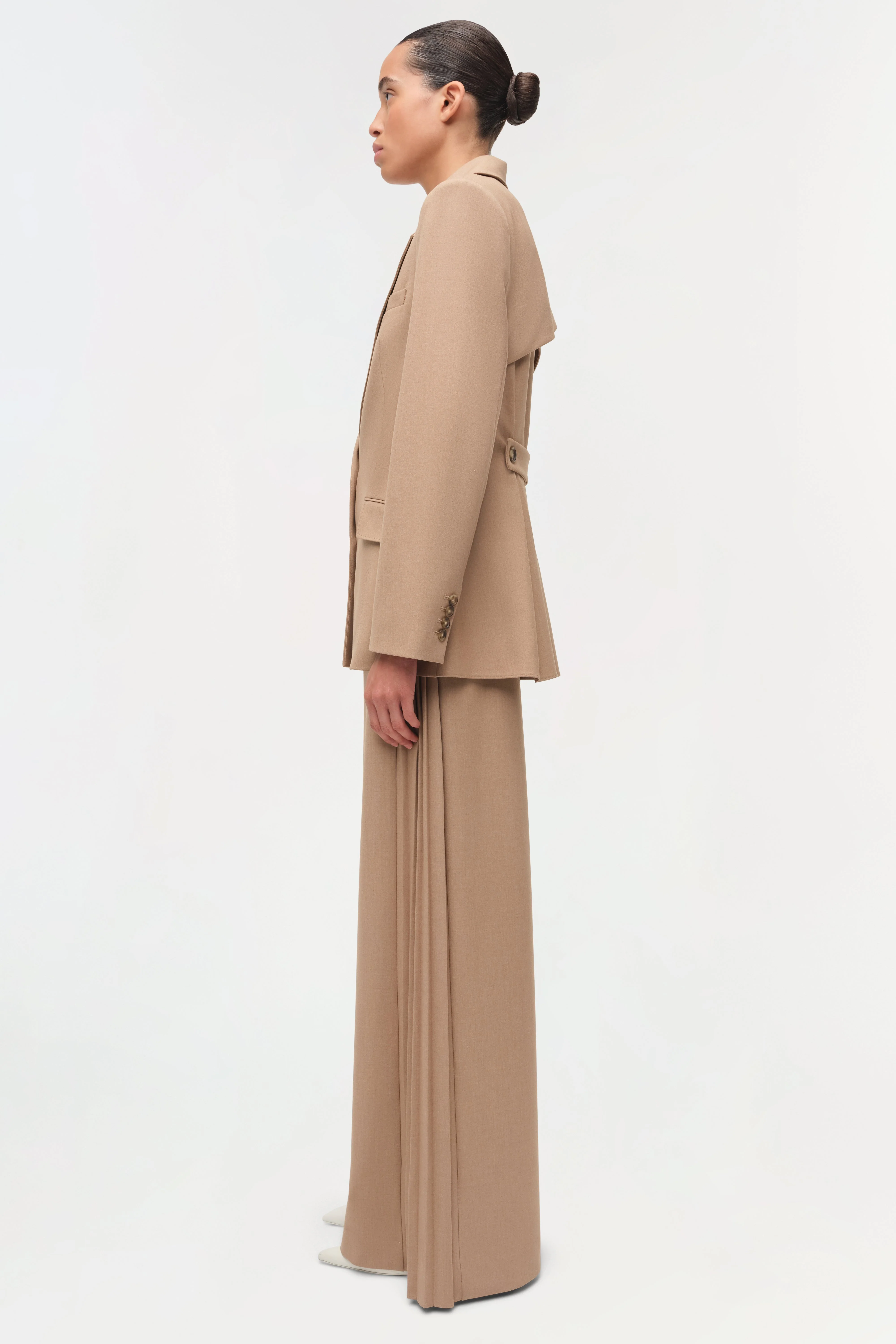 Simkhai - Moren Pleated Back Blazer - Image 4