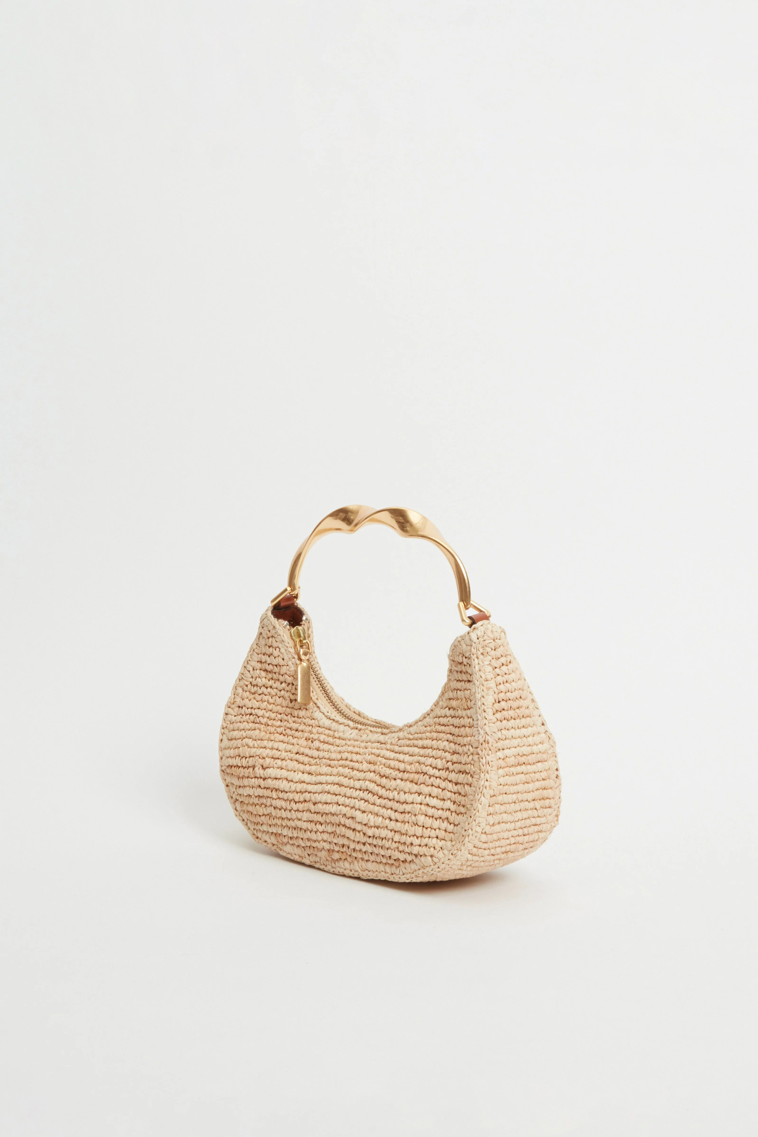 Simkhai - Nixi Raffia Twist Handle Bag - Image 2