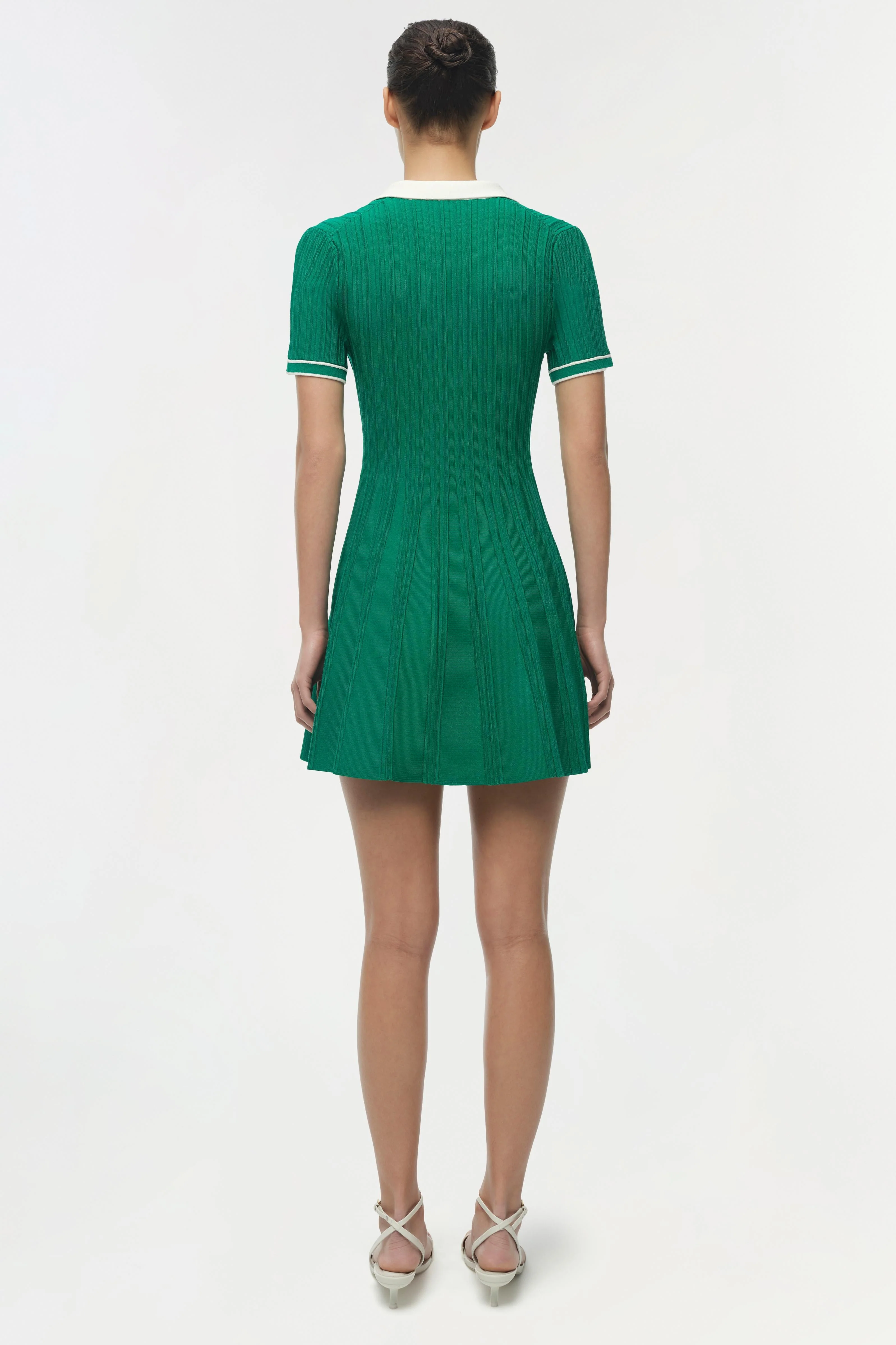 Simkhai - Page Knit Polo Mini Dress - Image 5
