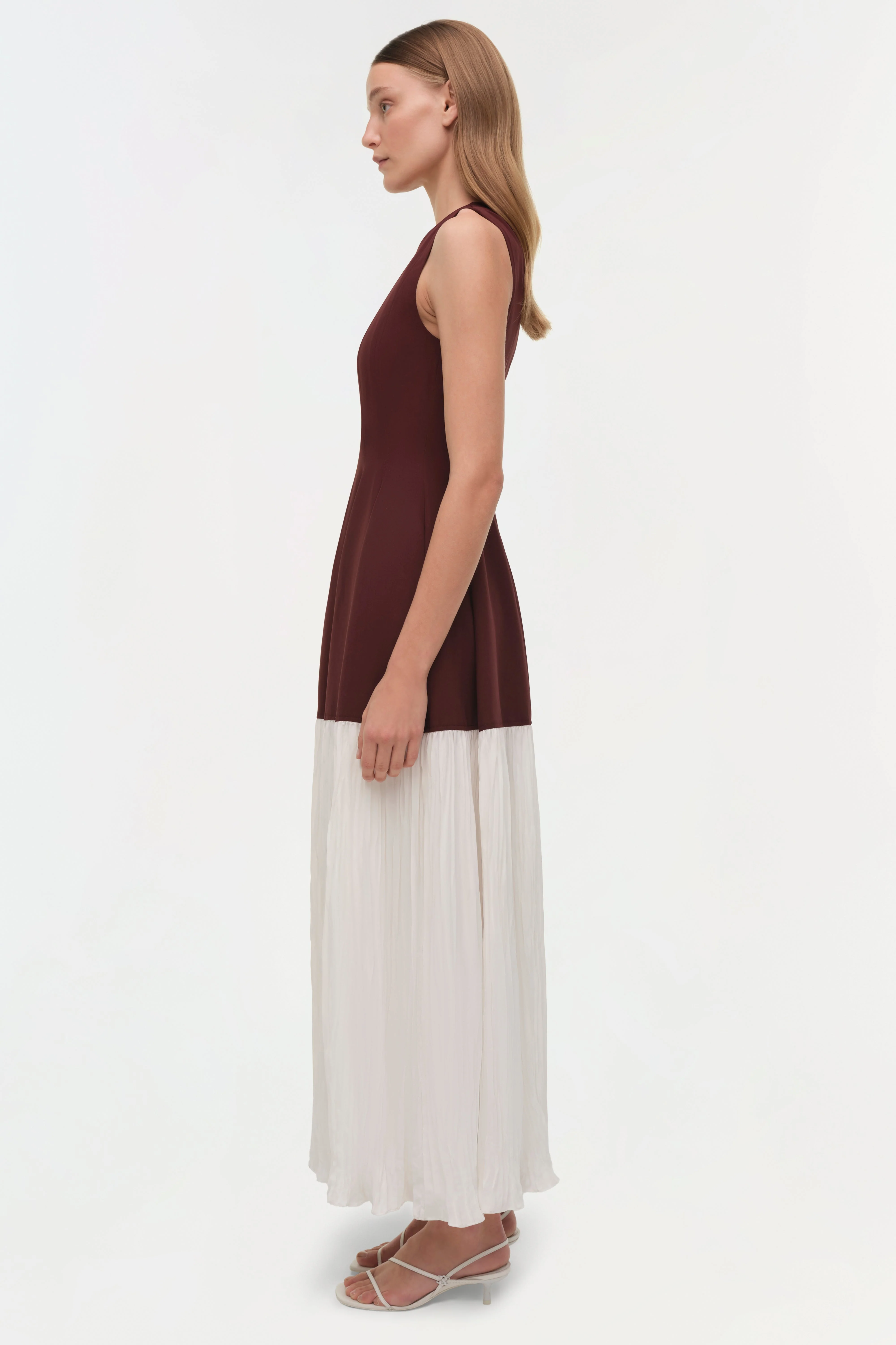 Simkhai - Raleigh Pleated Midi Dress - Image 6