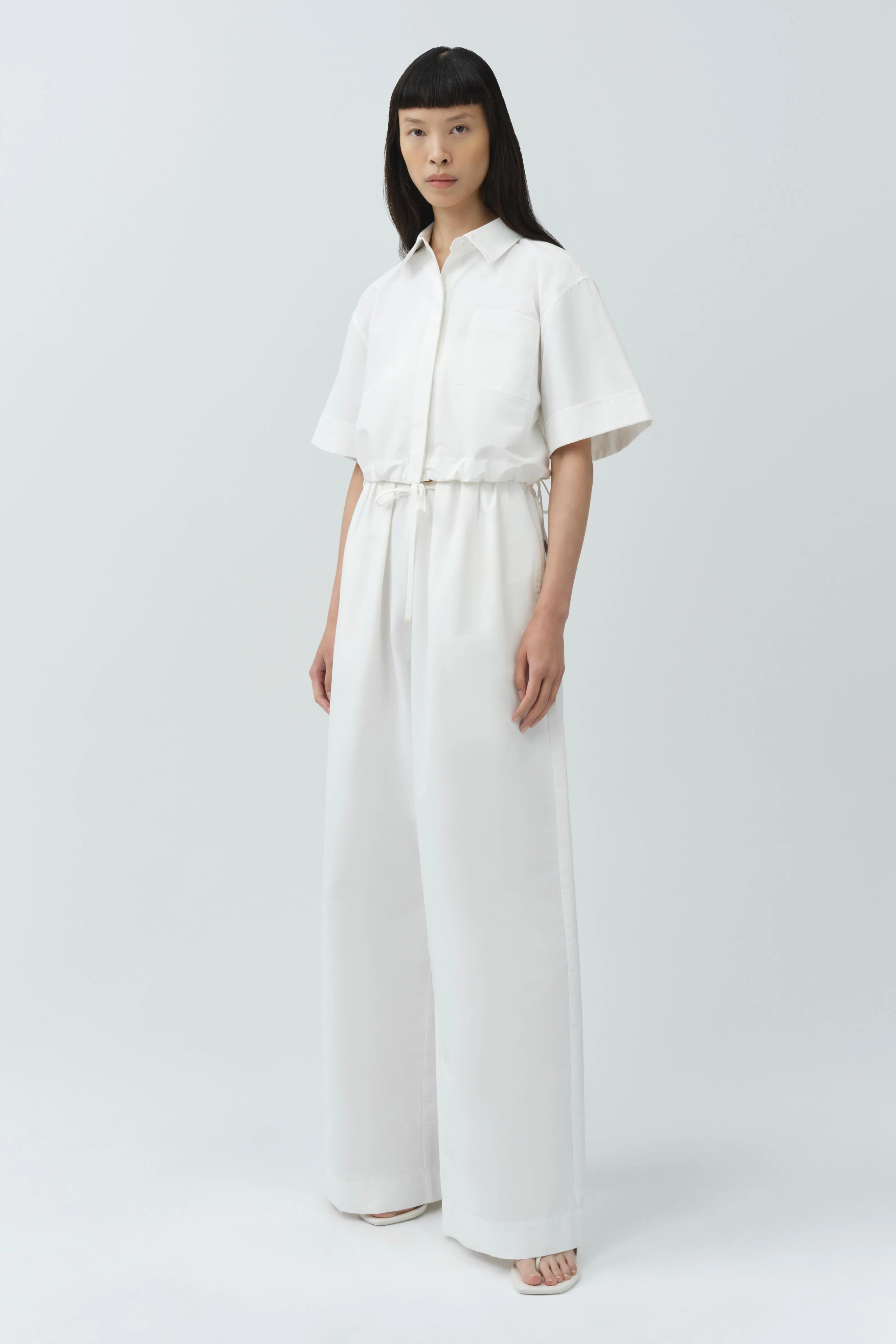 Simkhai - Rhea Cotton Wide Leg Pant - Image 4