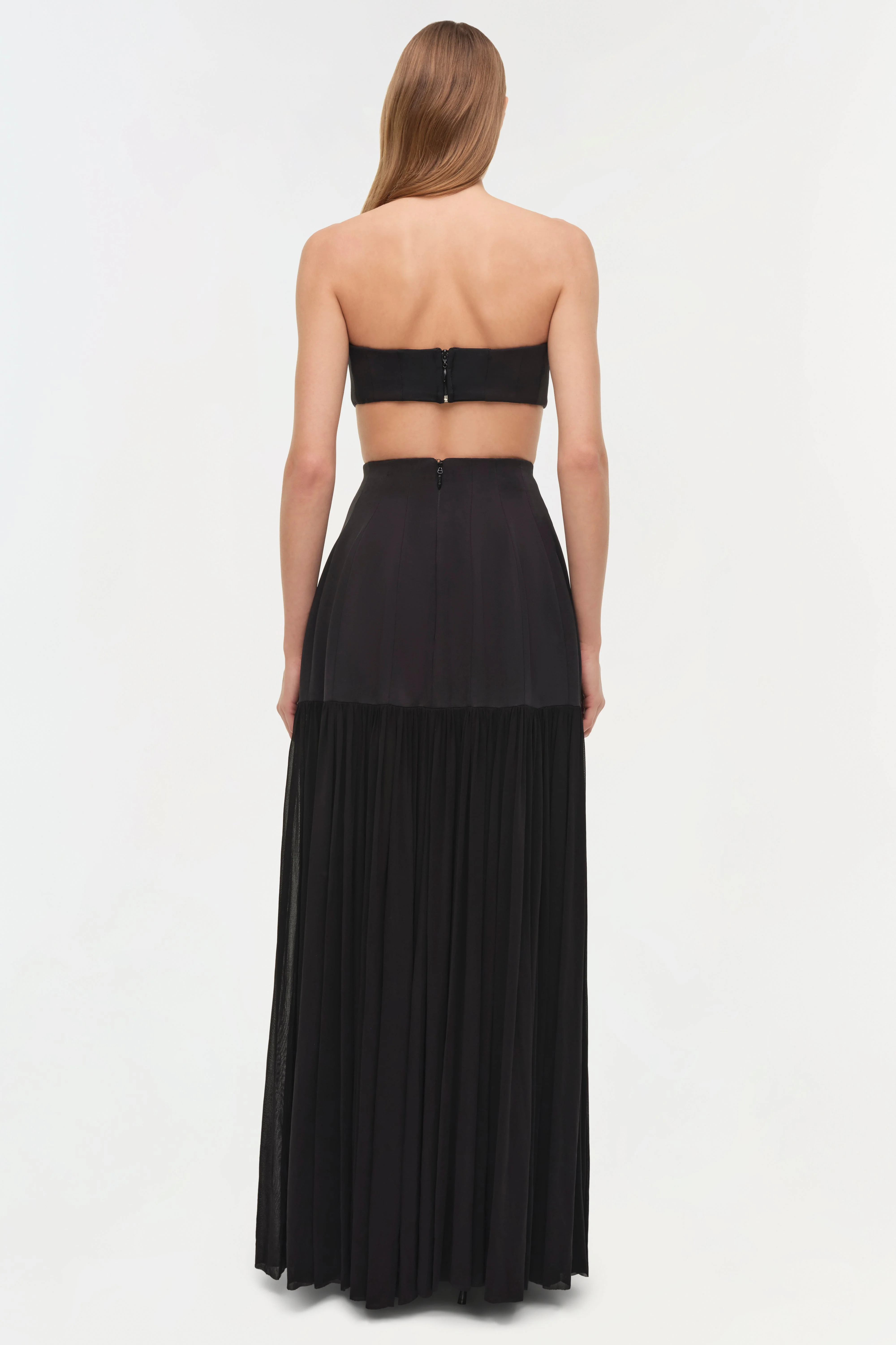 Simkhai - Saryn Draped Jersey Midi Skirt - Image 7