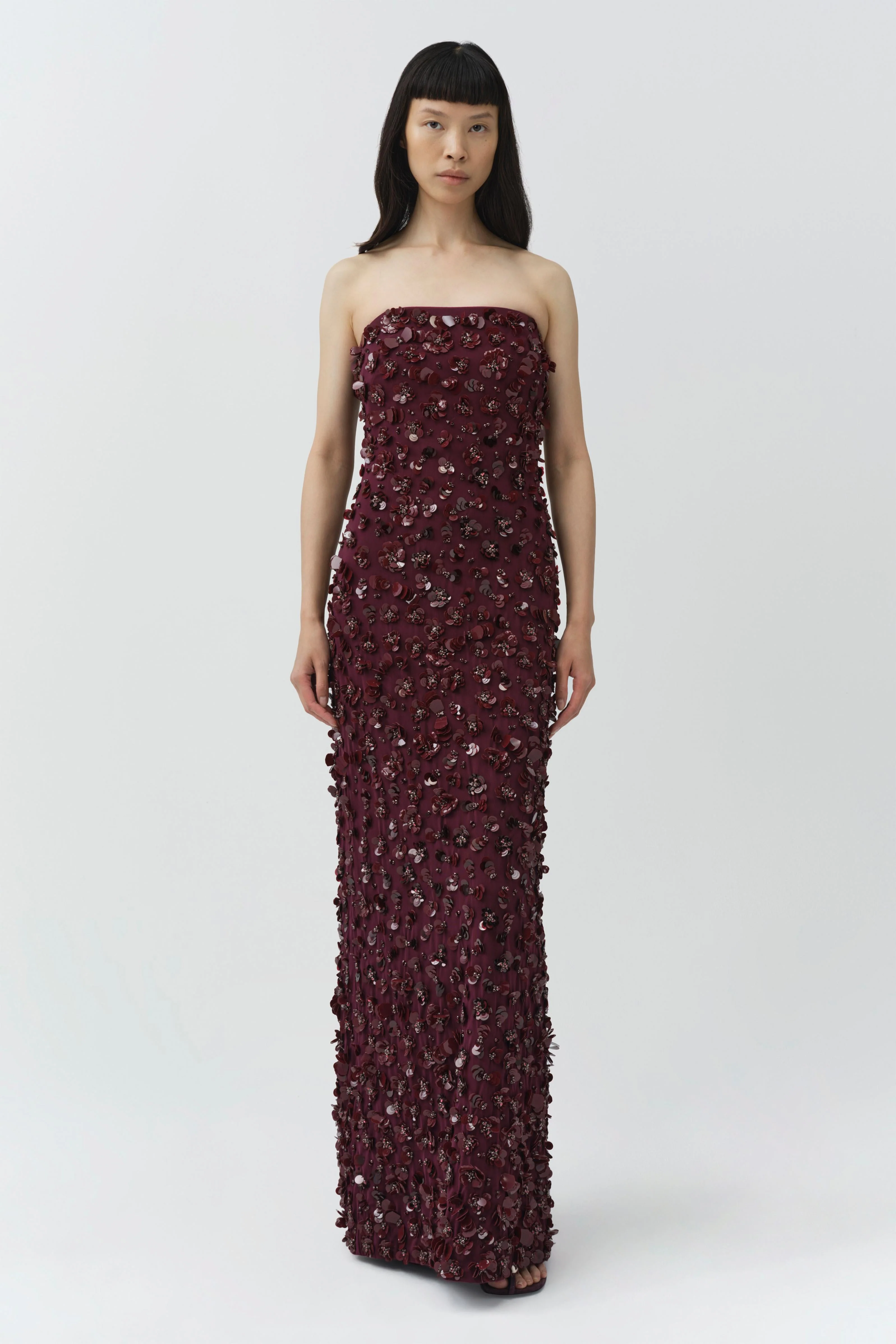 Simkhai - Serafina Strapless Embellished Gown - Image 2
