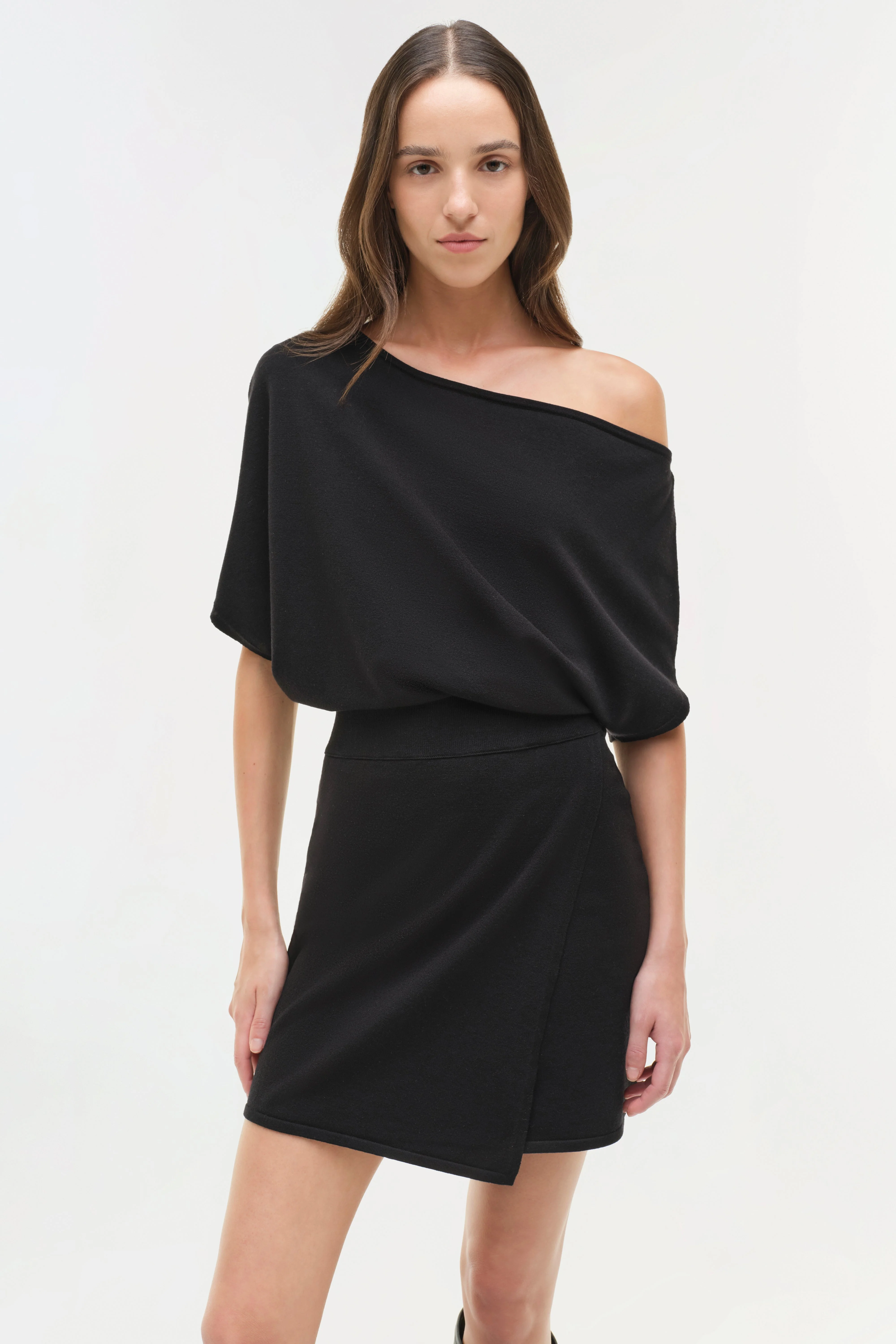 Simkhai - Shania Off Shoulder Knit Mini Dress - Image 4