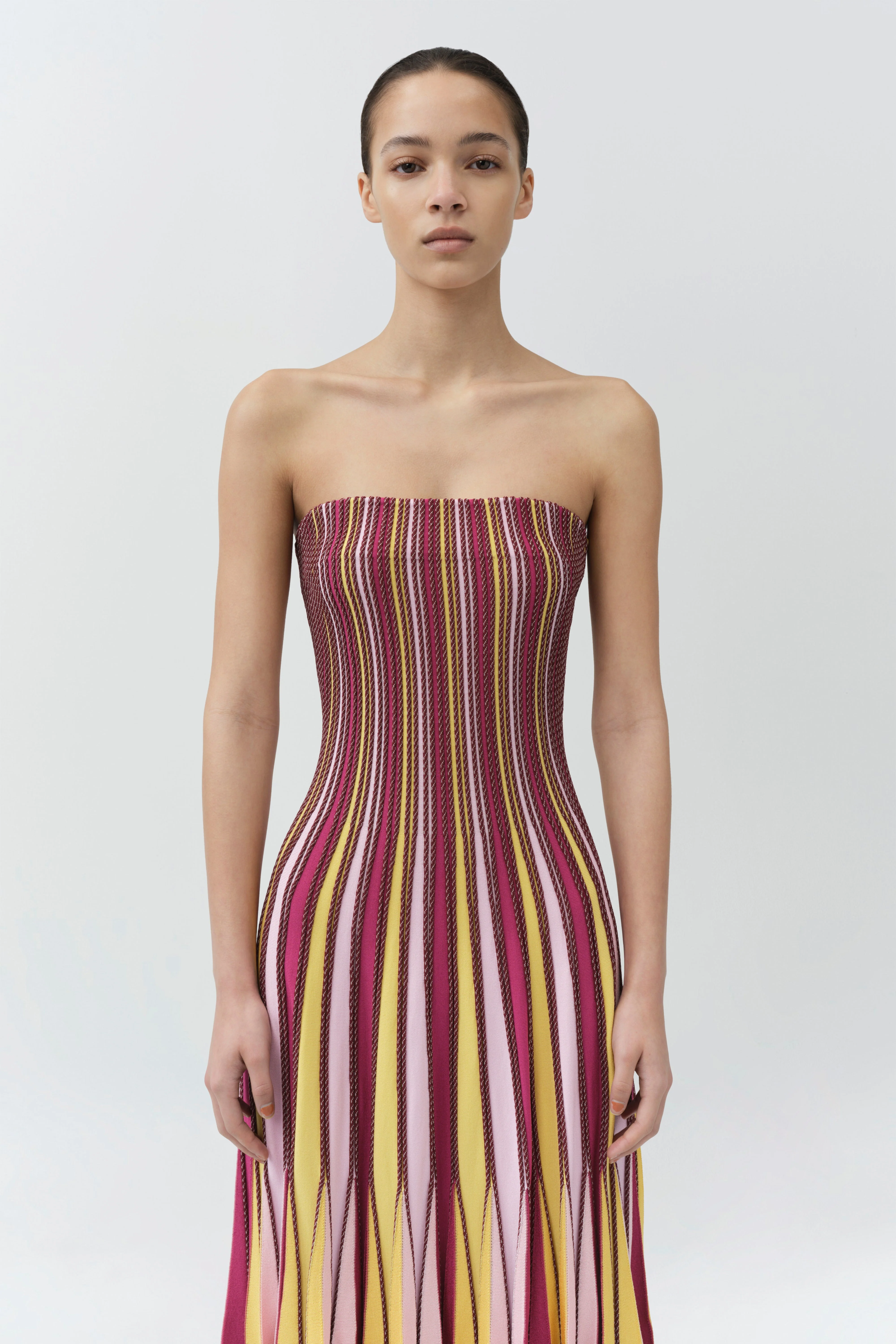 Simkhai - Soleil Striped Midi Dress - Image 3