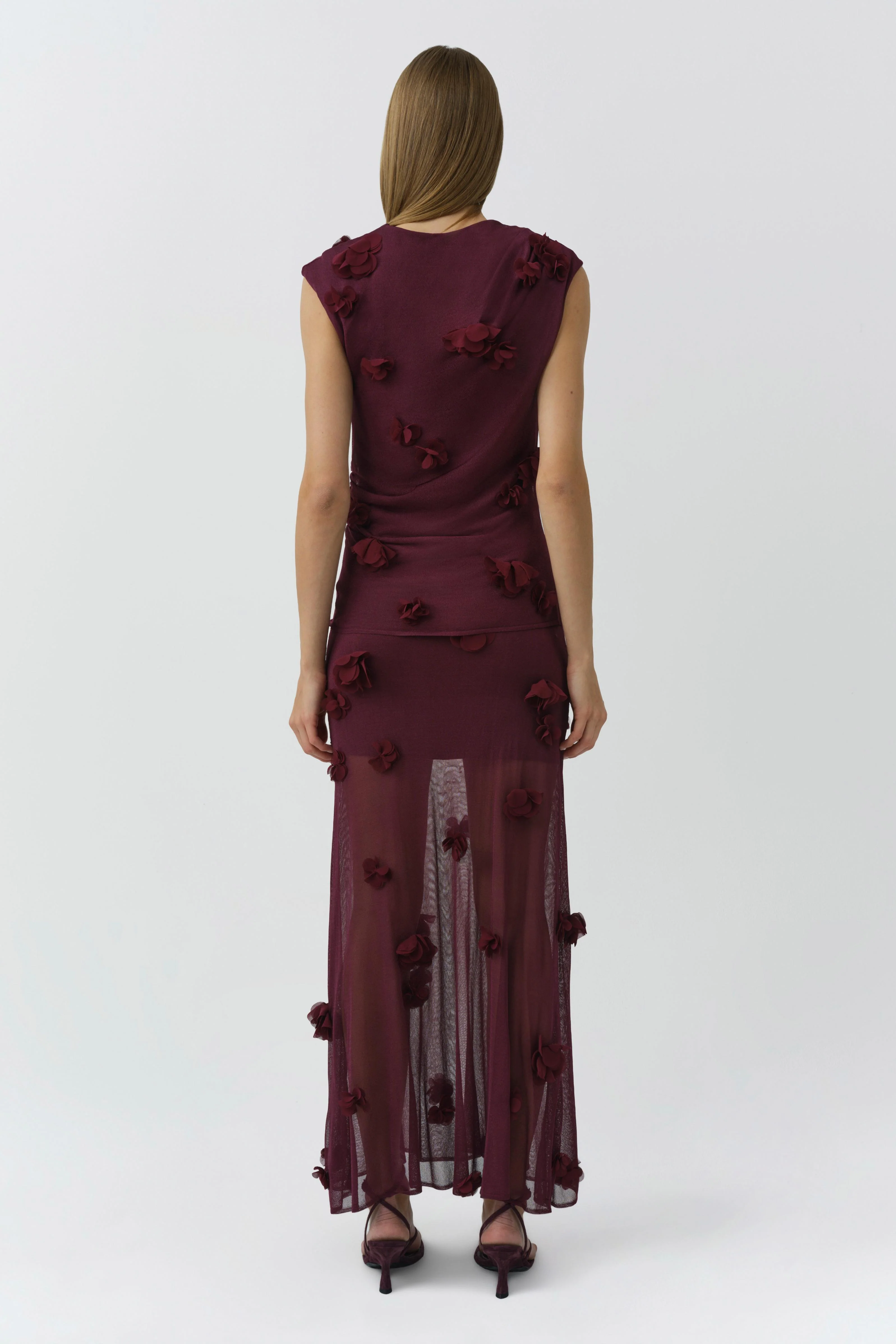 Simkhai - Tessa Floral Applique Top - Image 5
