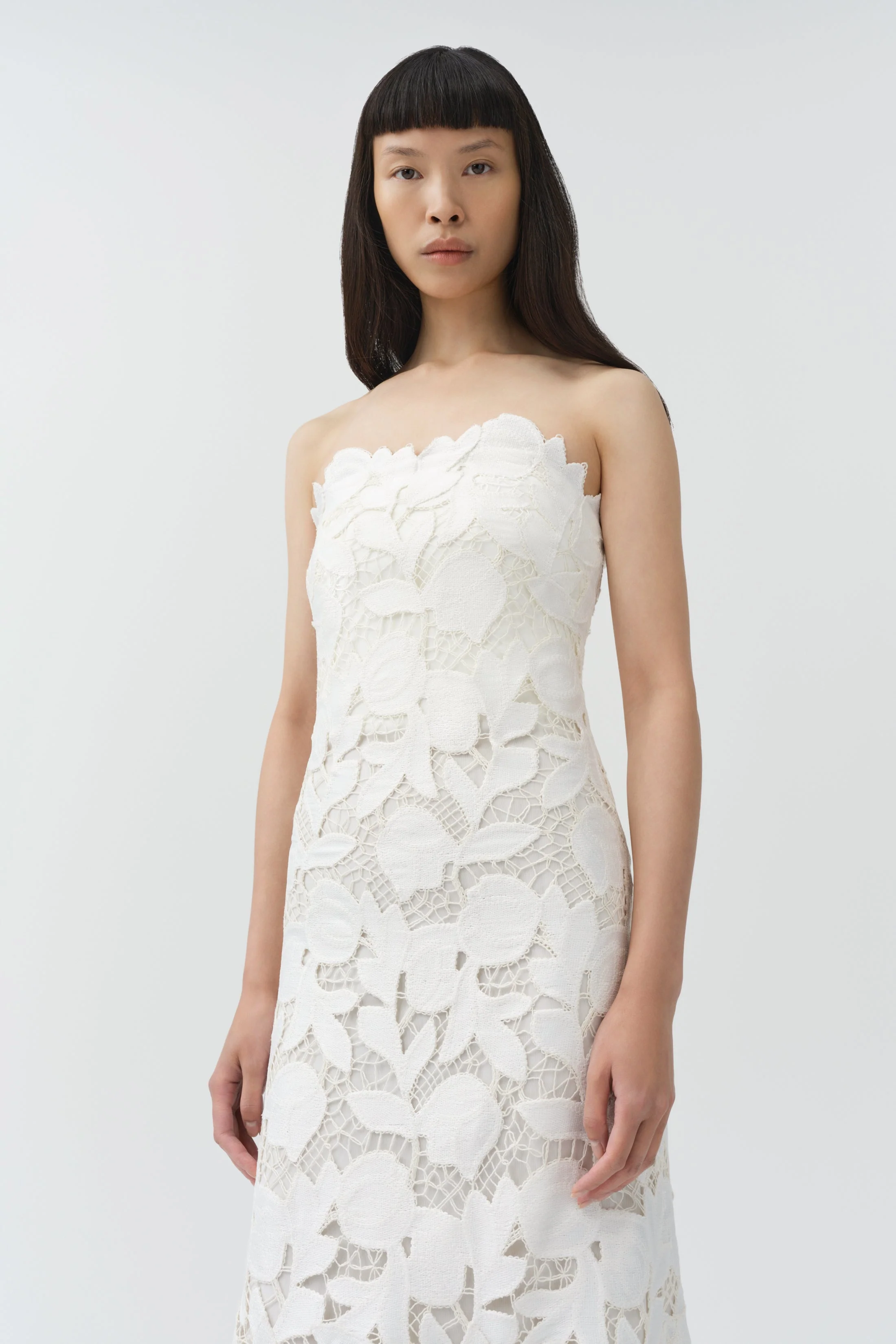 Simkhai - Valletta Strapless Embroidered Dress - Image 3