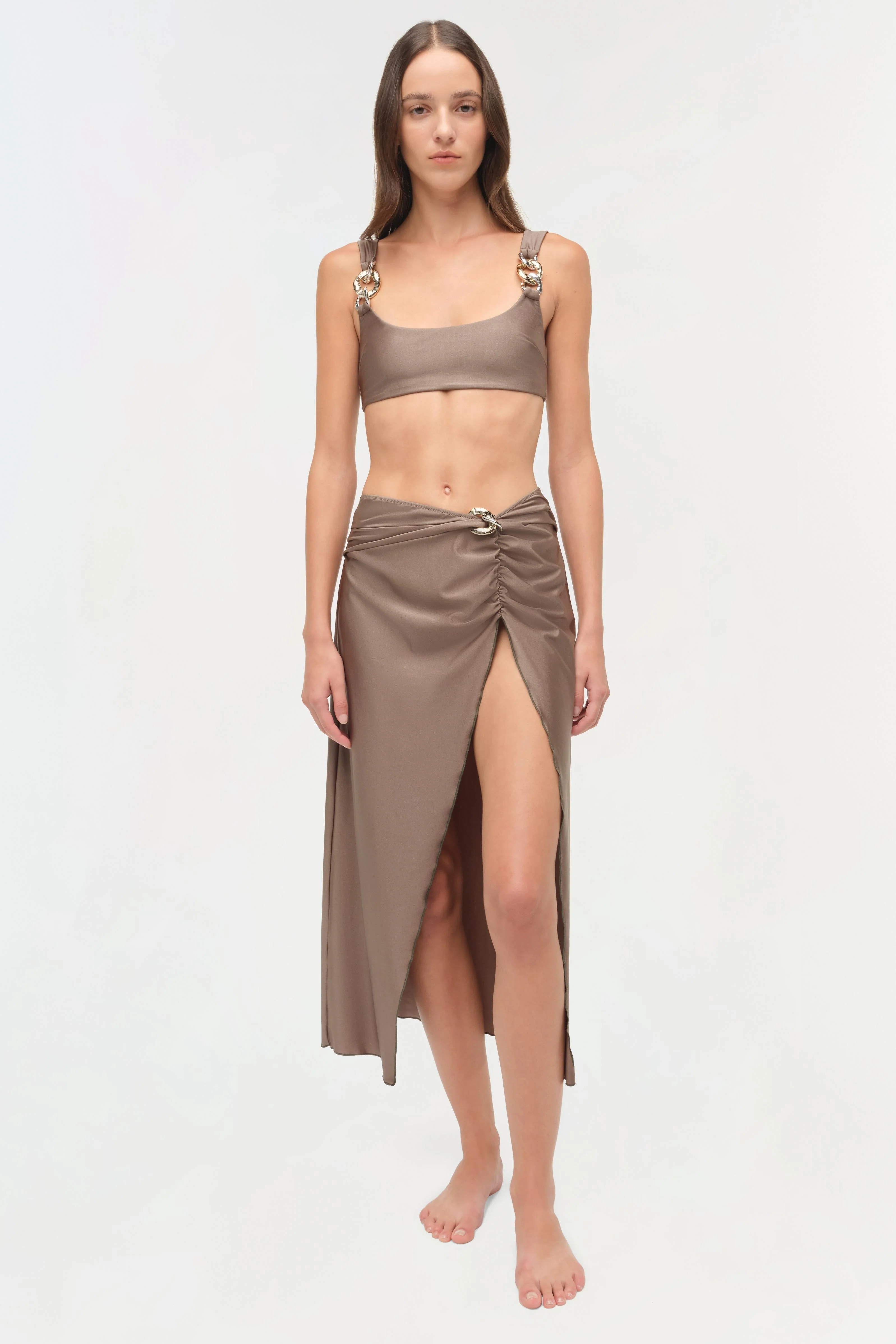 Simkhai - Wilda Satin Tank Top - Image 2