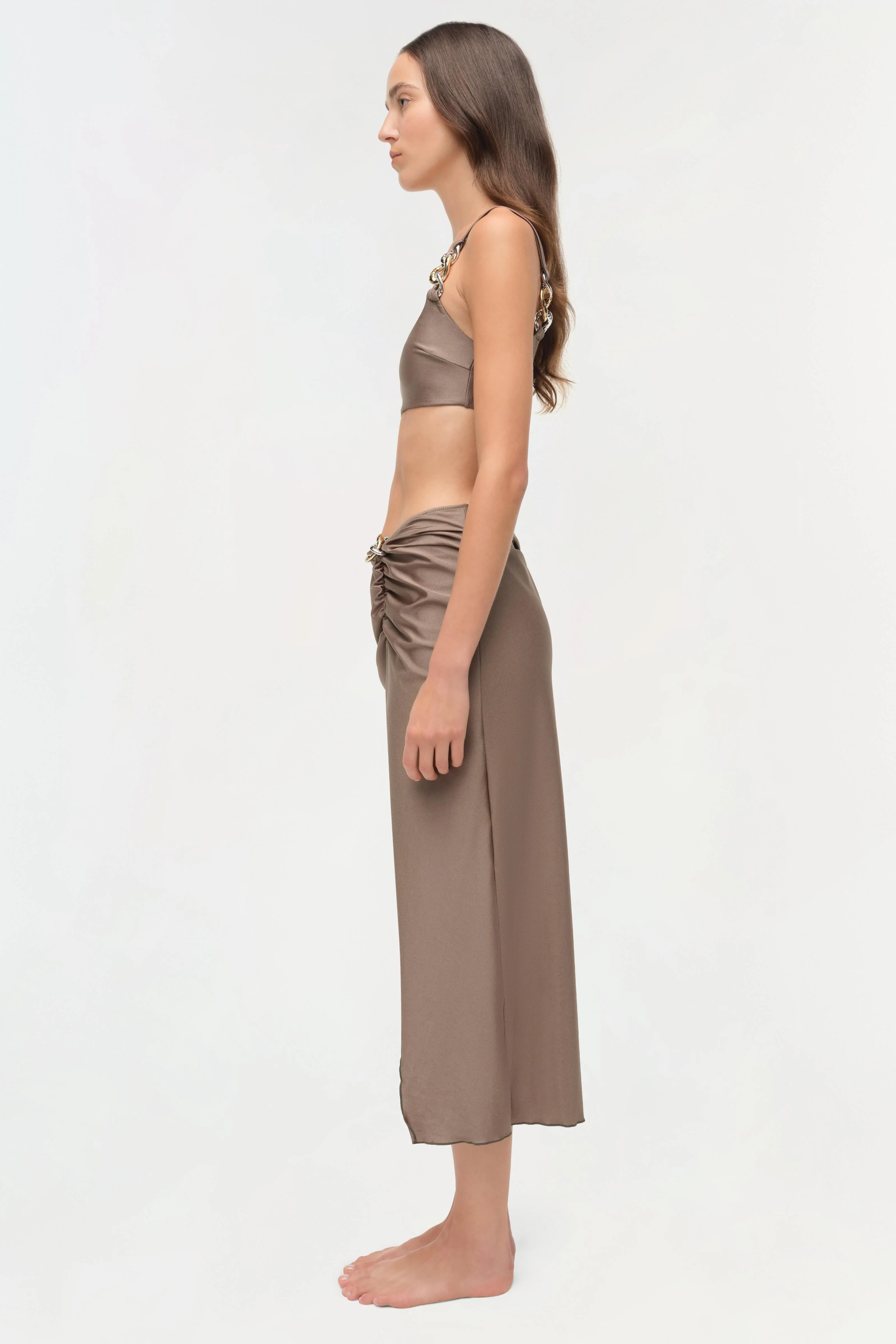 Simkhai - Wilda Satin Tank Top - Image 4