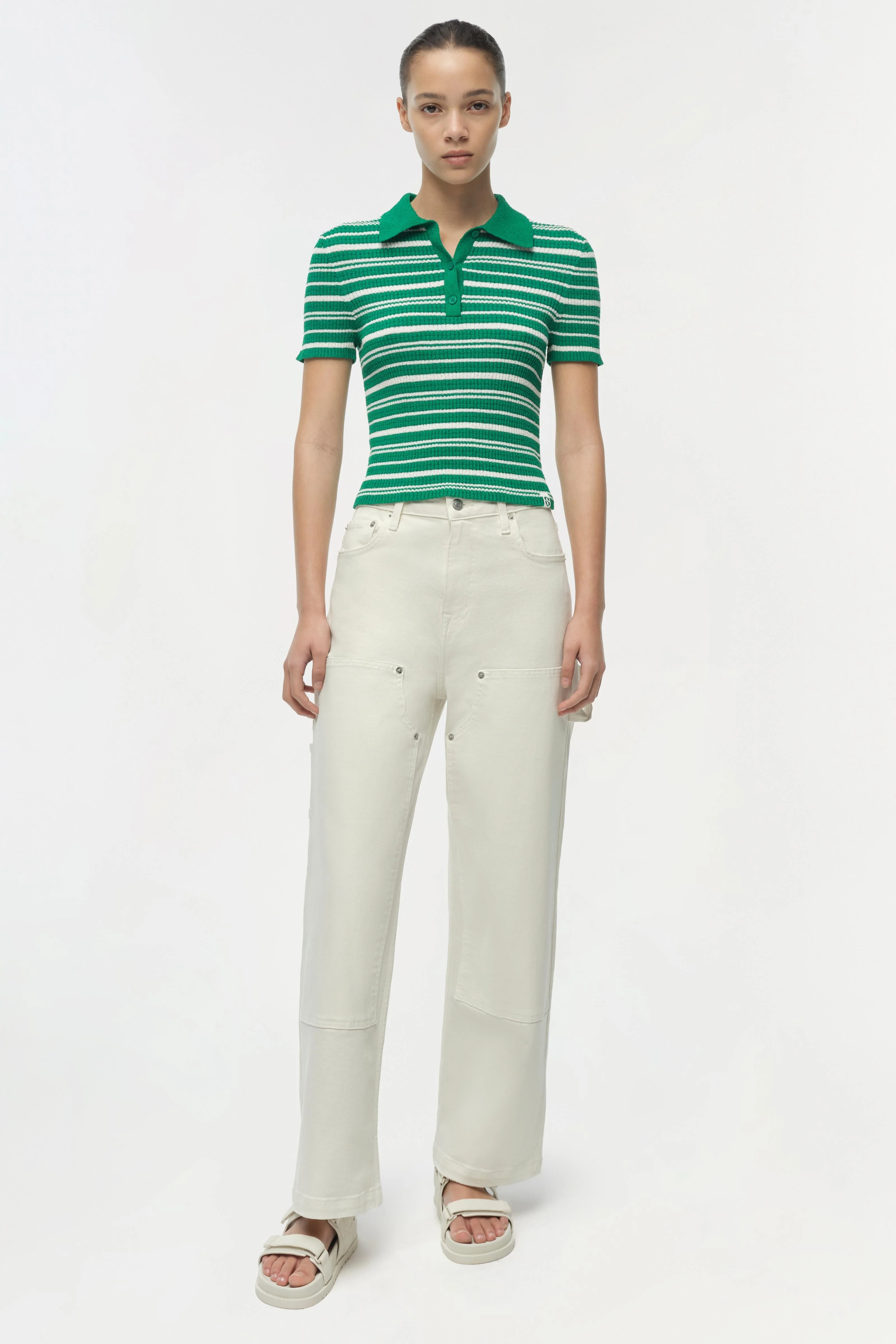 Simkhai - Xavier Denim Carpenter Pant - Image 7