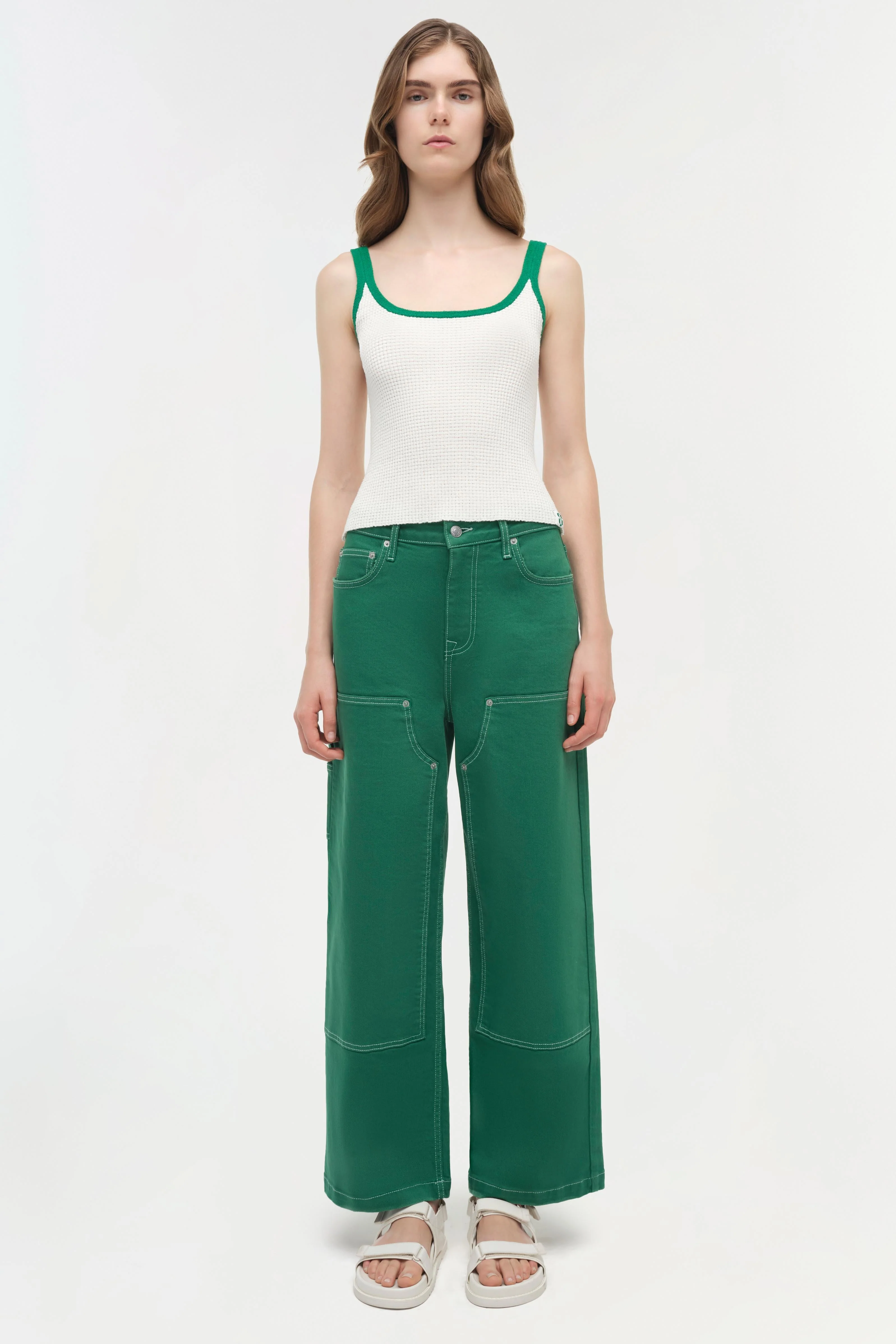 Simkhai - Xavier Denim Carpenter Pant - Image 6
