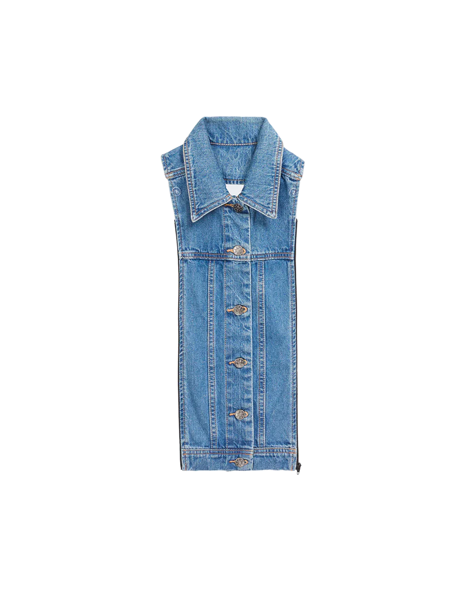 Veronica Beard - Slate Denim Dickey - Image 4