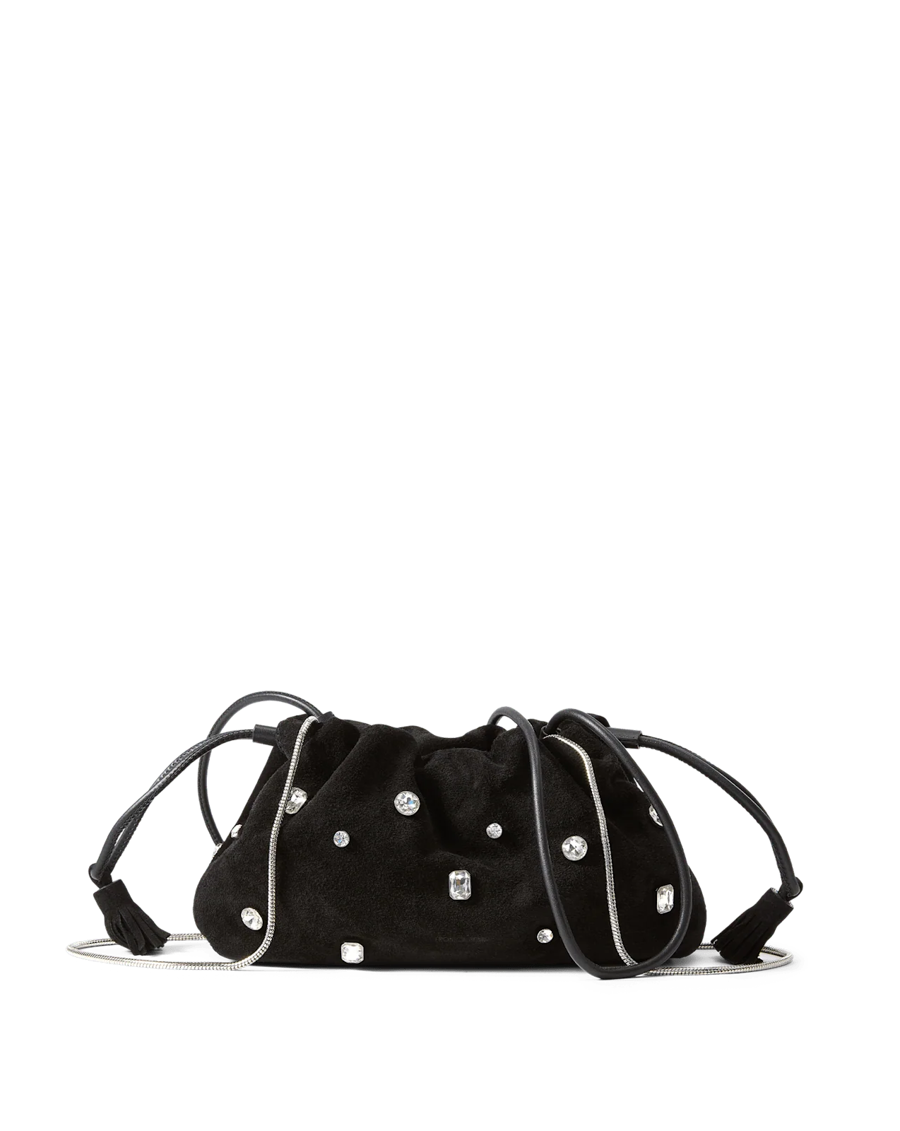 Veronica Beard - Small Crystal Veronica Beard Stash Bag - Image 9