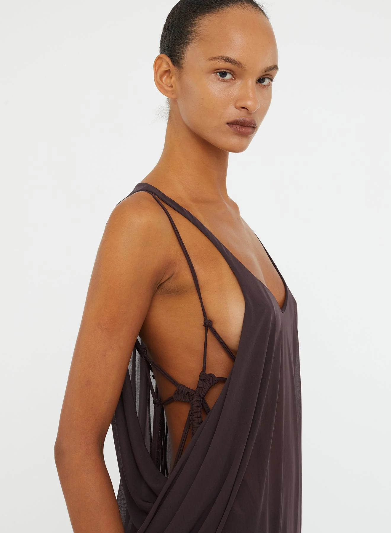 Christopher Esber - Solea Suspension Macrame Knot Tank Dress - Image 7