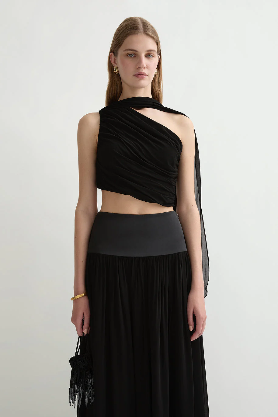 Posse - SOLENE TOP - BLACK