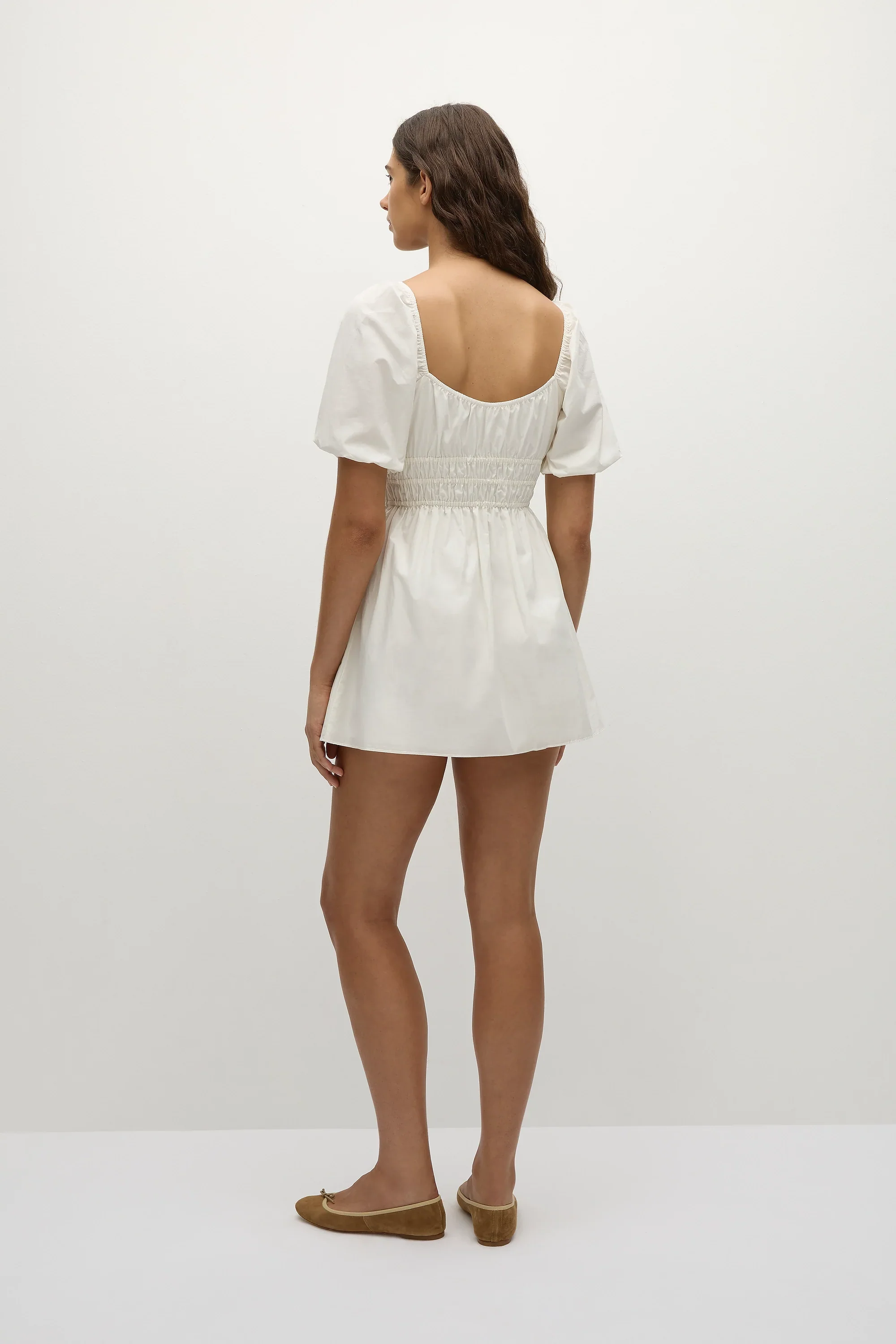 Faithfull - Sophia Mini Dress White - Image 4