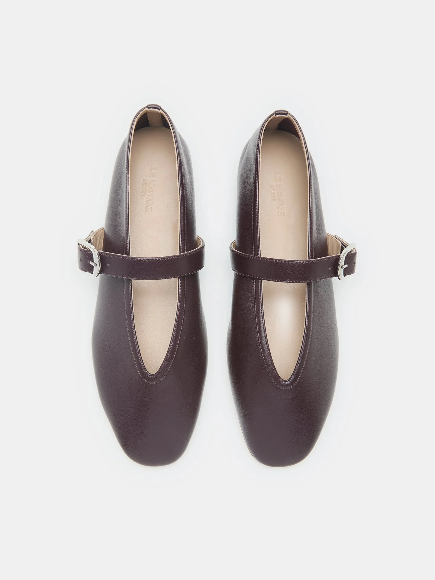 Le Monde Beryl - Stella Slipper / Plum Leather - Image 3