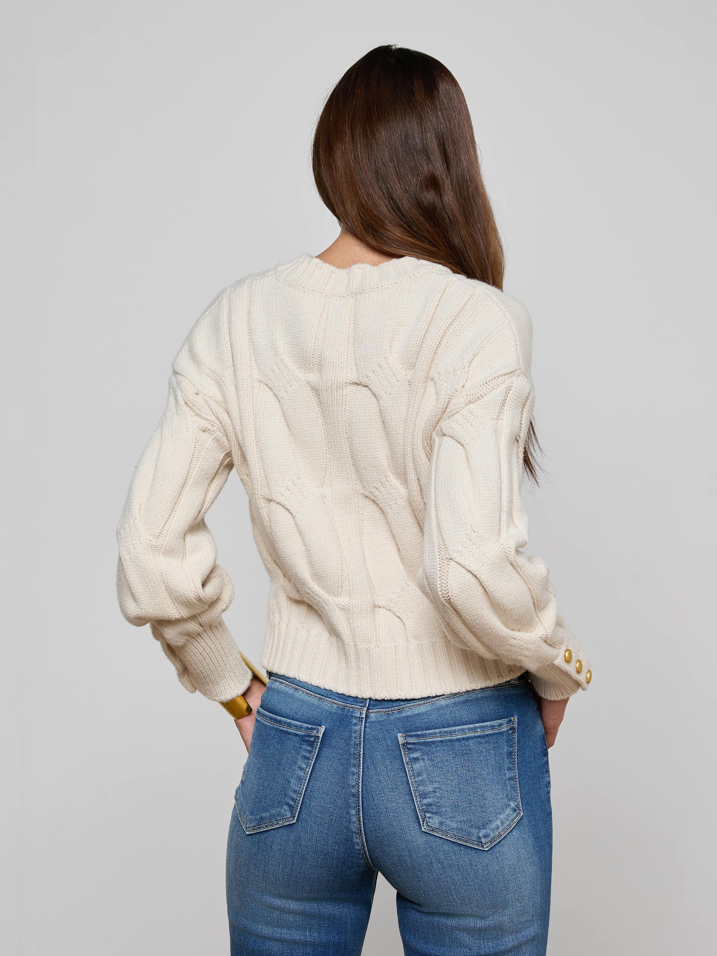 L'AGENCE - Storm Cable - Knit Sweater - Image 5