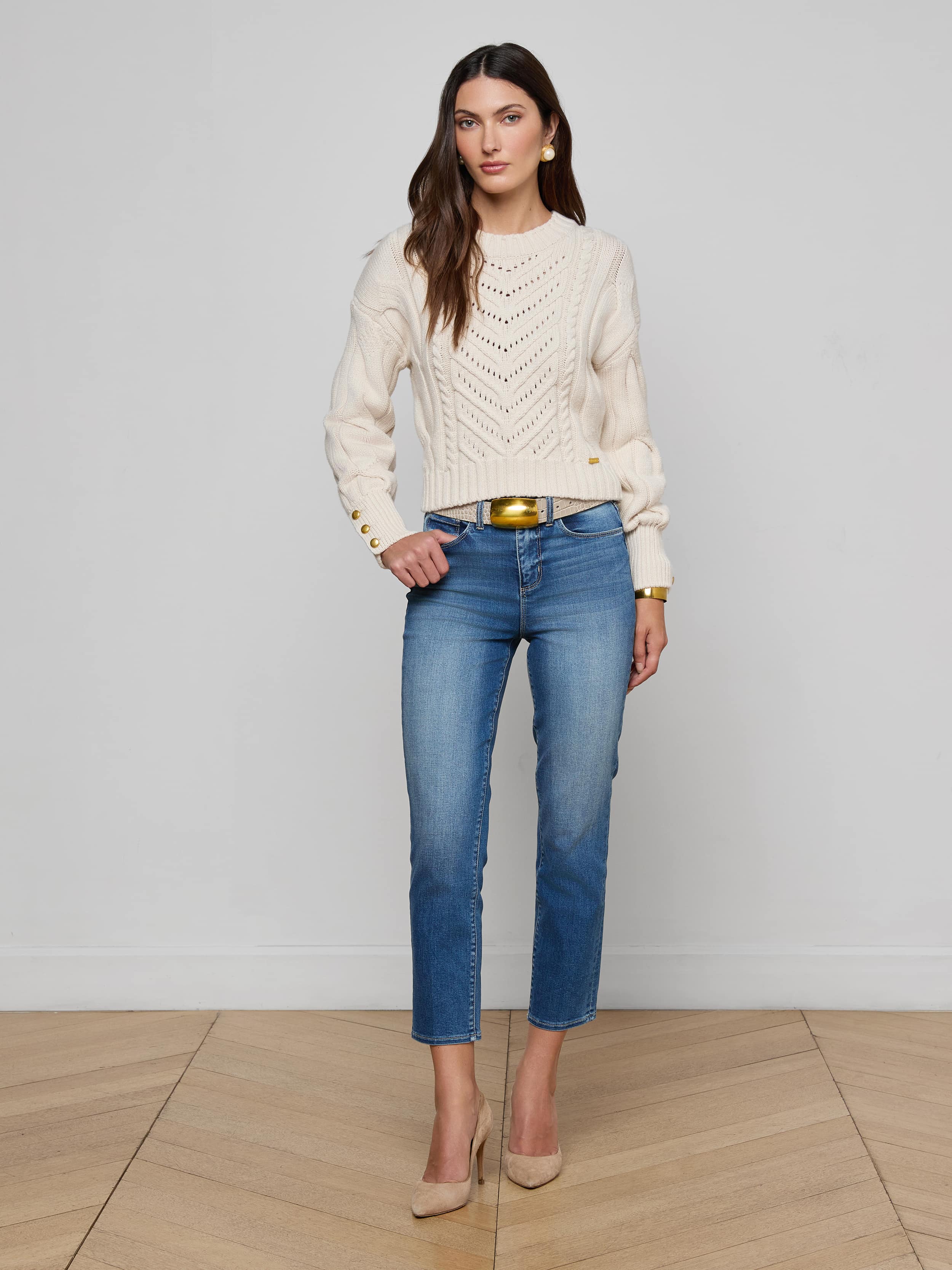 L'AGENCE - Storm Cable - Knit Sweater - Image 9