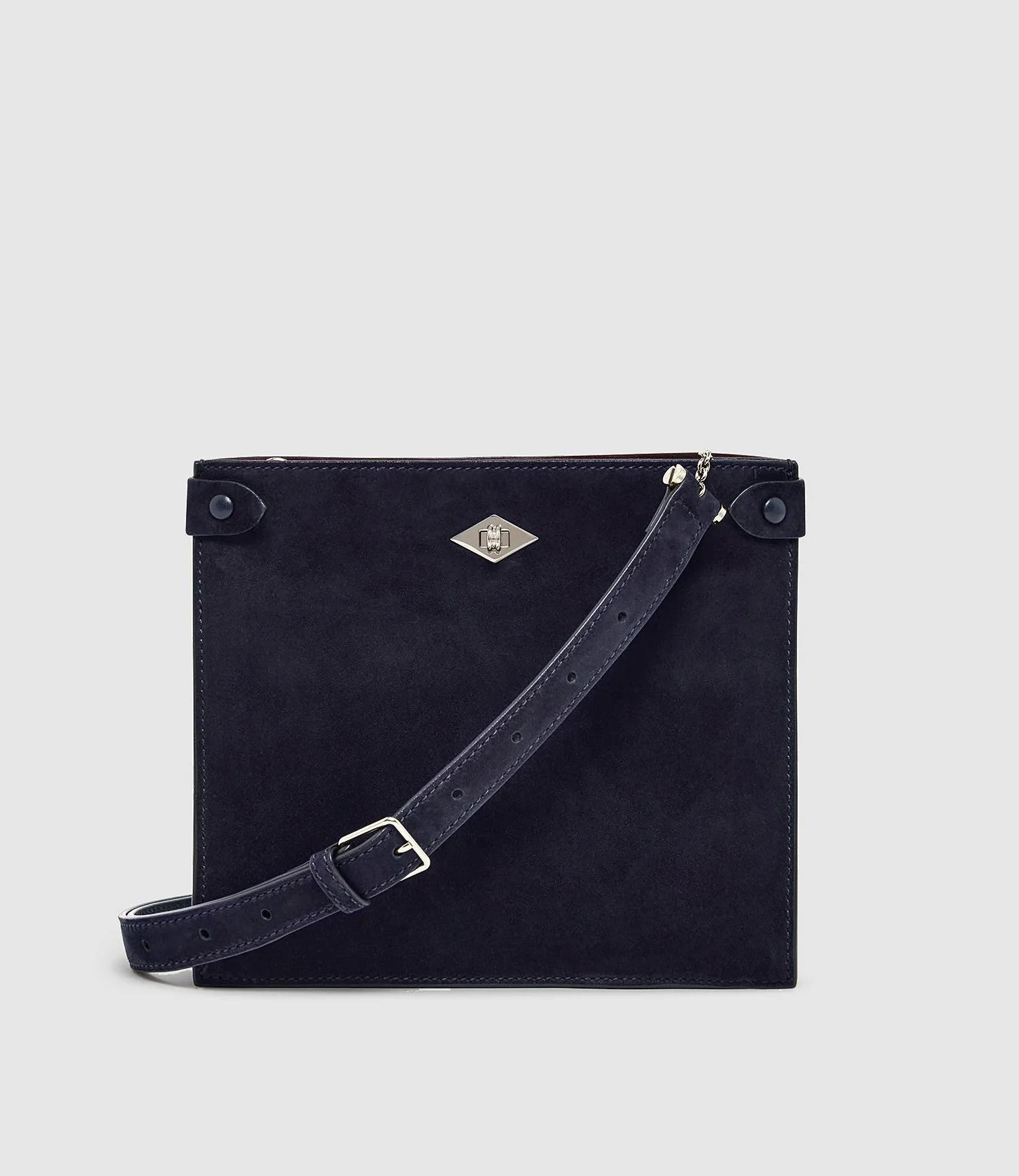 Metier - Stowaway Crossbody Buttery Suede Midnight