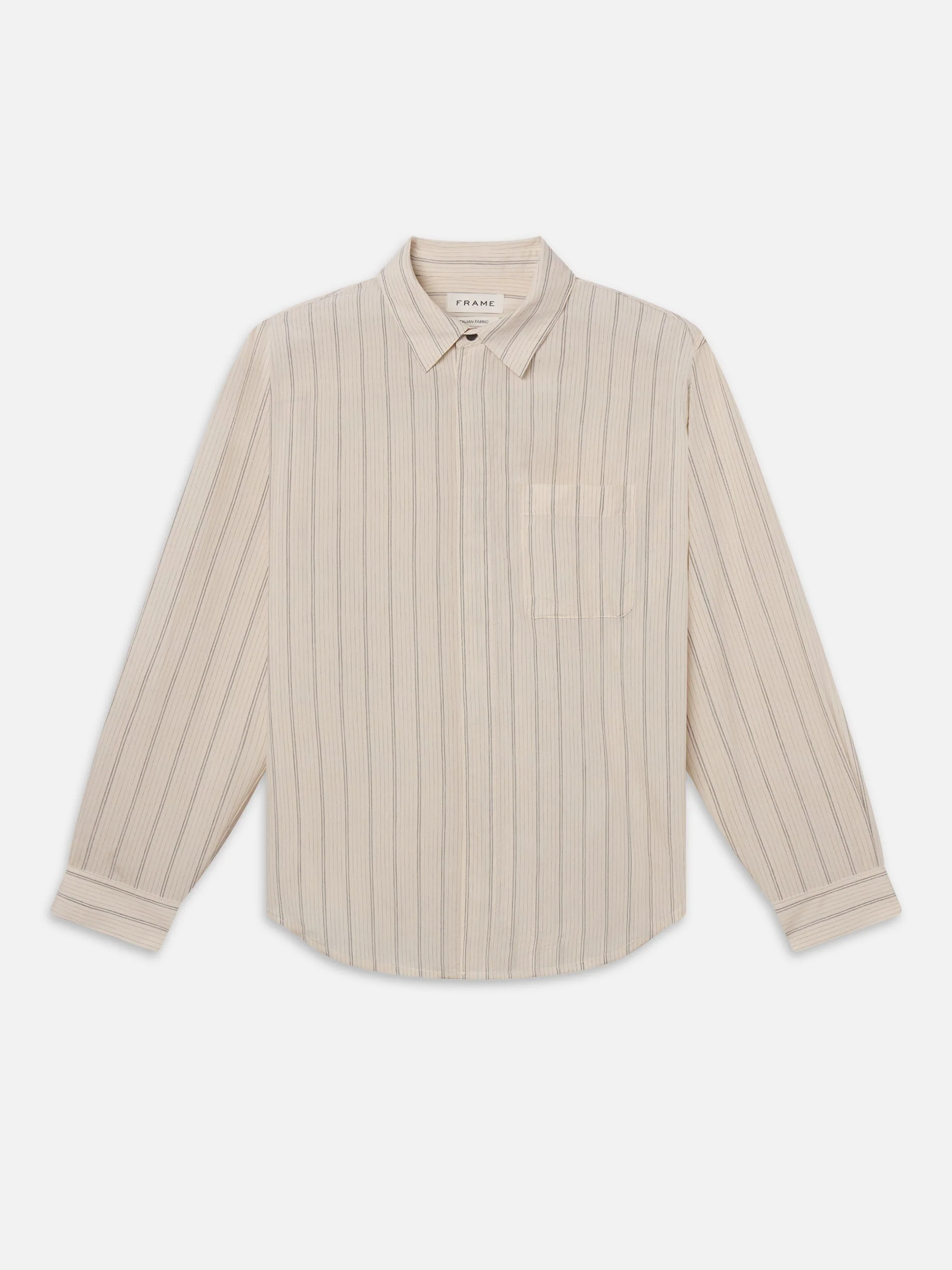 FRAME - Silk Striped Shirt