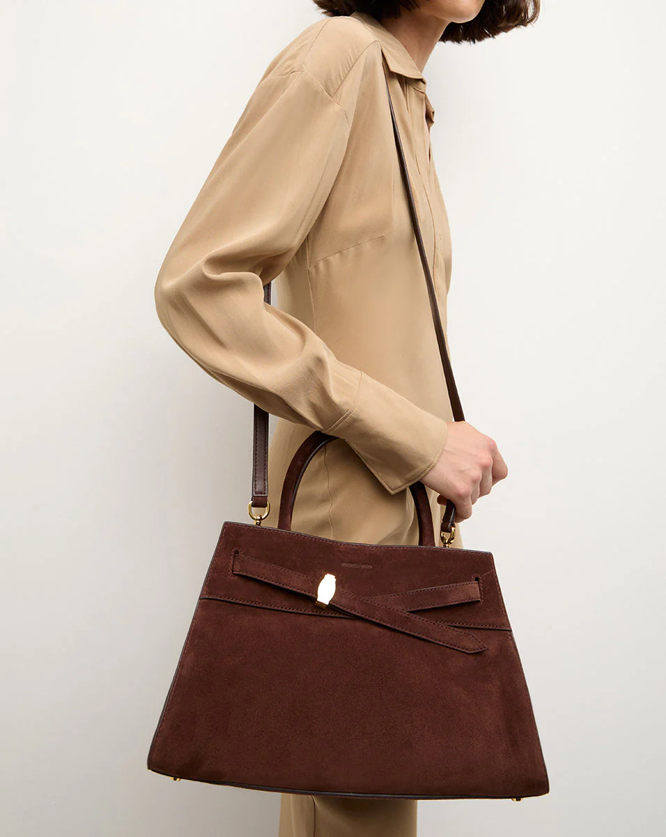 Veronica Beard - Suede Dash Bag - Image 9