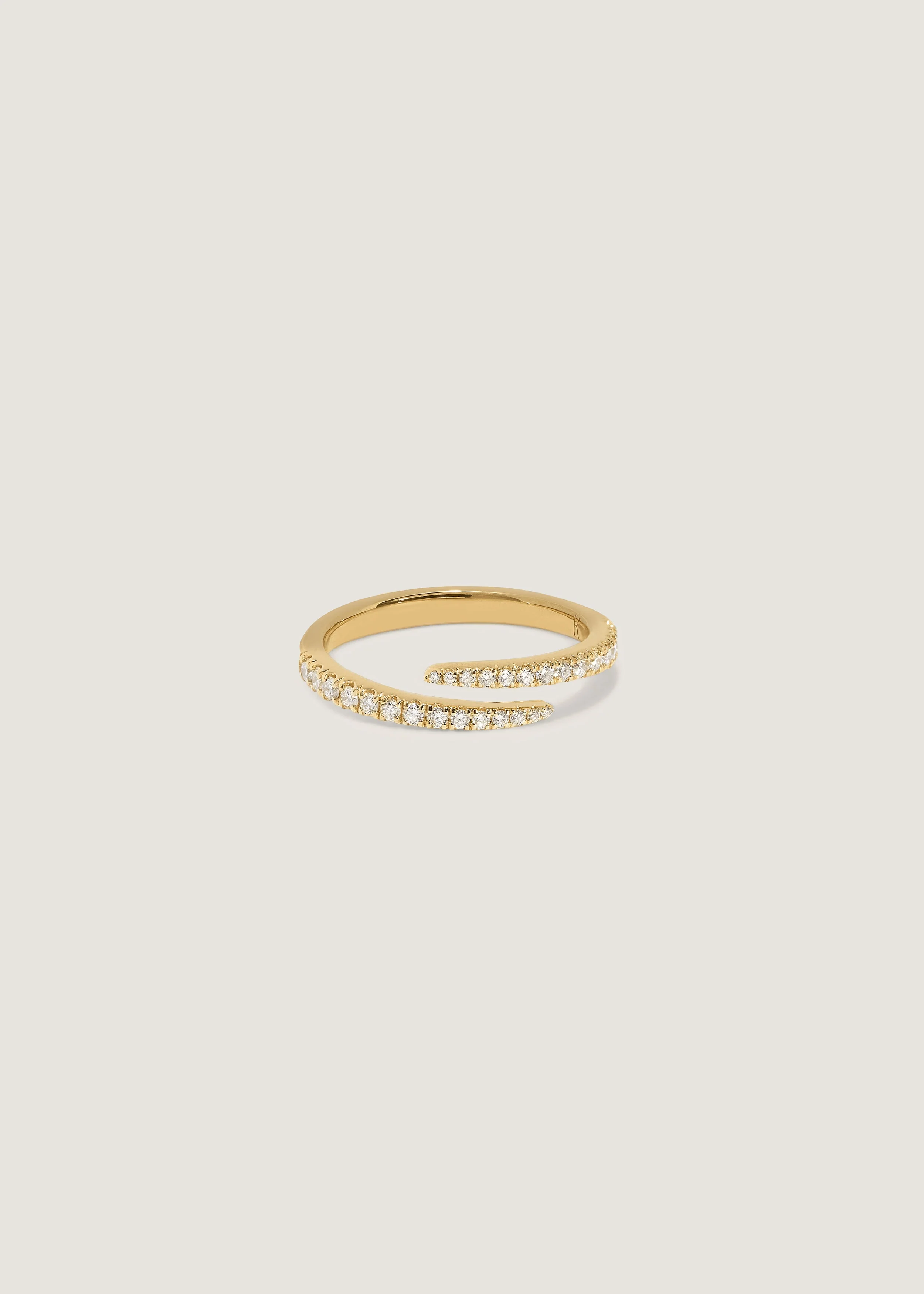 Kinn - Sylvie Pavé Wrap Around Ring