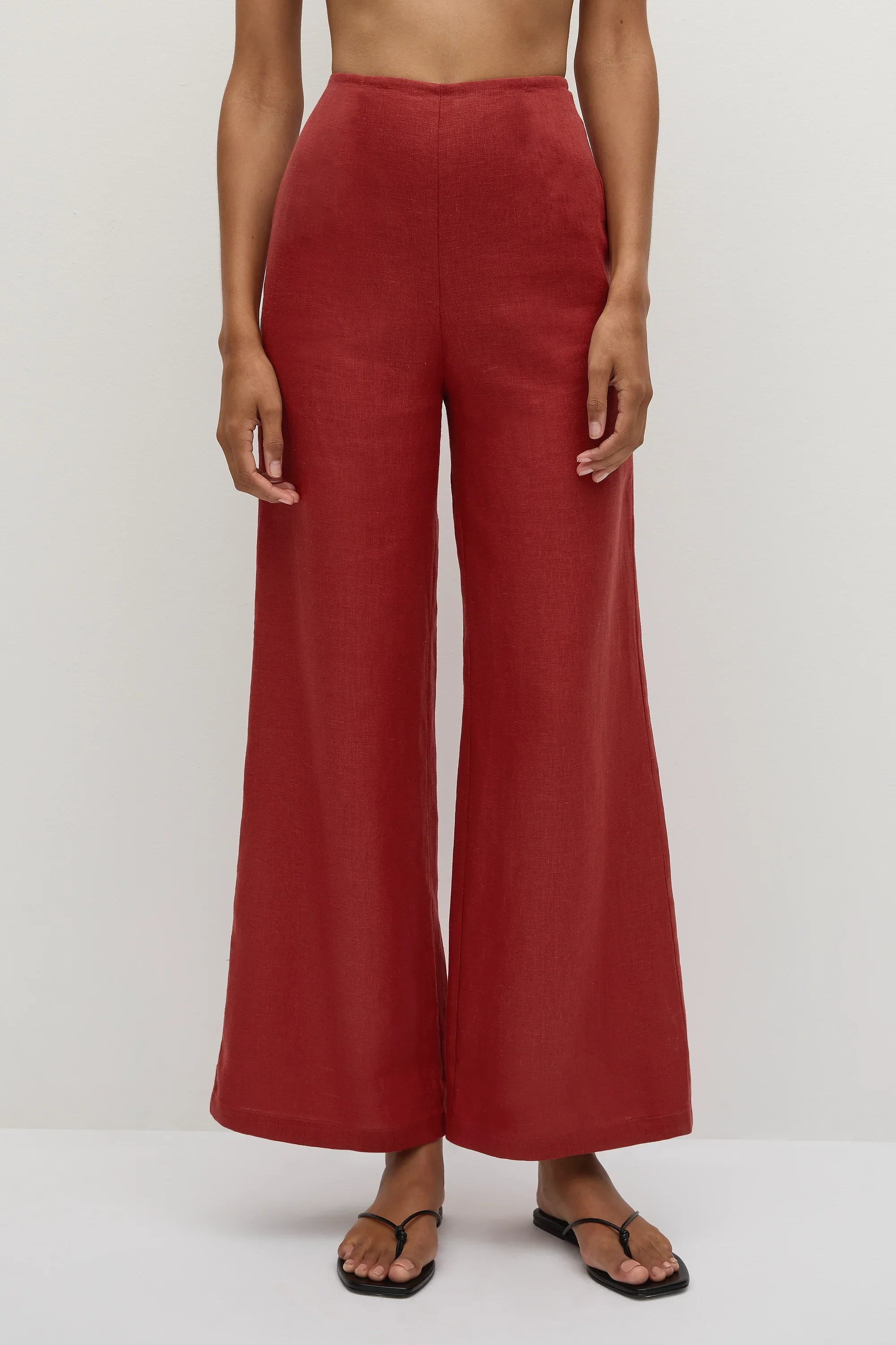 Faithfull - Syna Pant Deep Red - Final Sale - Image 2