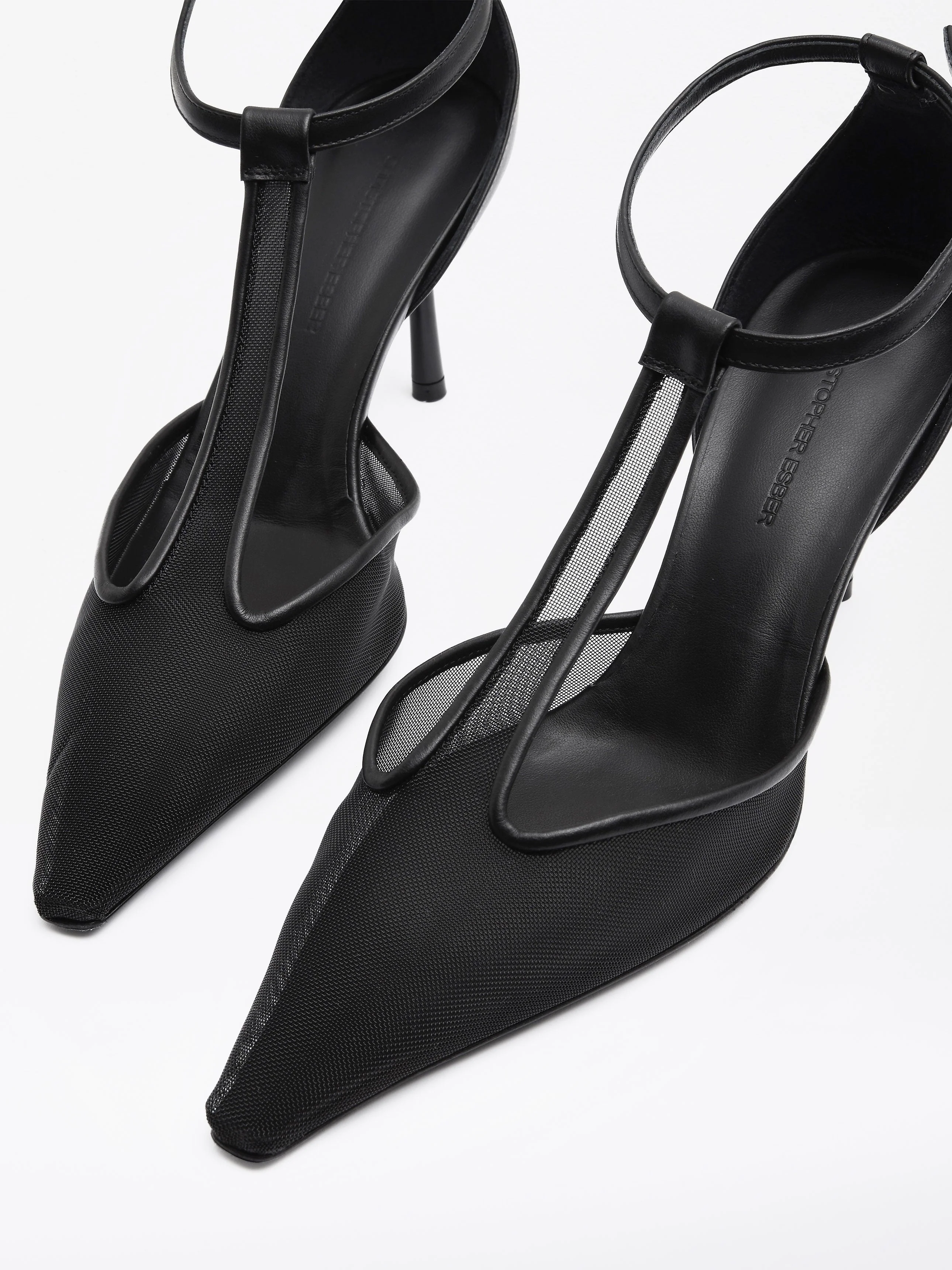 Christopher Esber - T-Bar Vapour Heel - Image 3