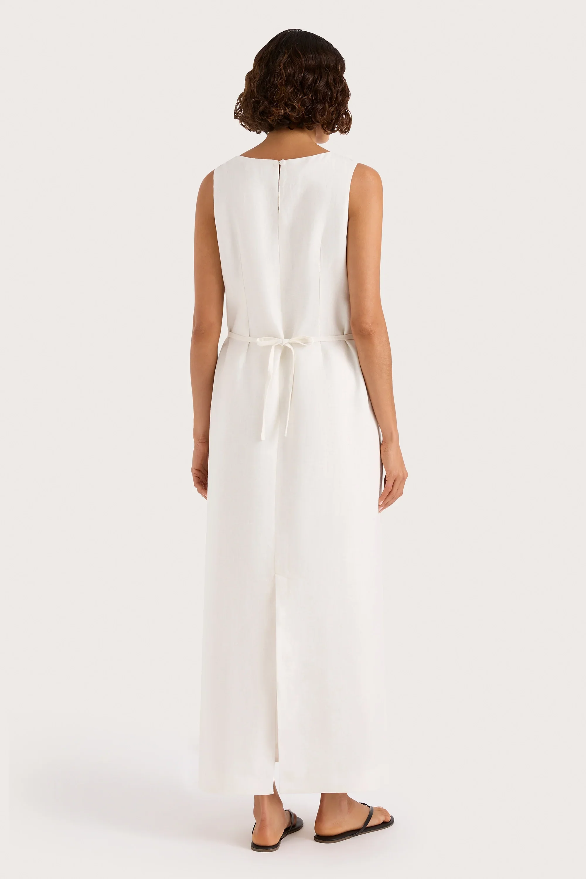 Faithfull - Taylor Midi Dress White - Image 5
