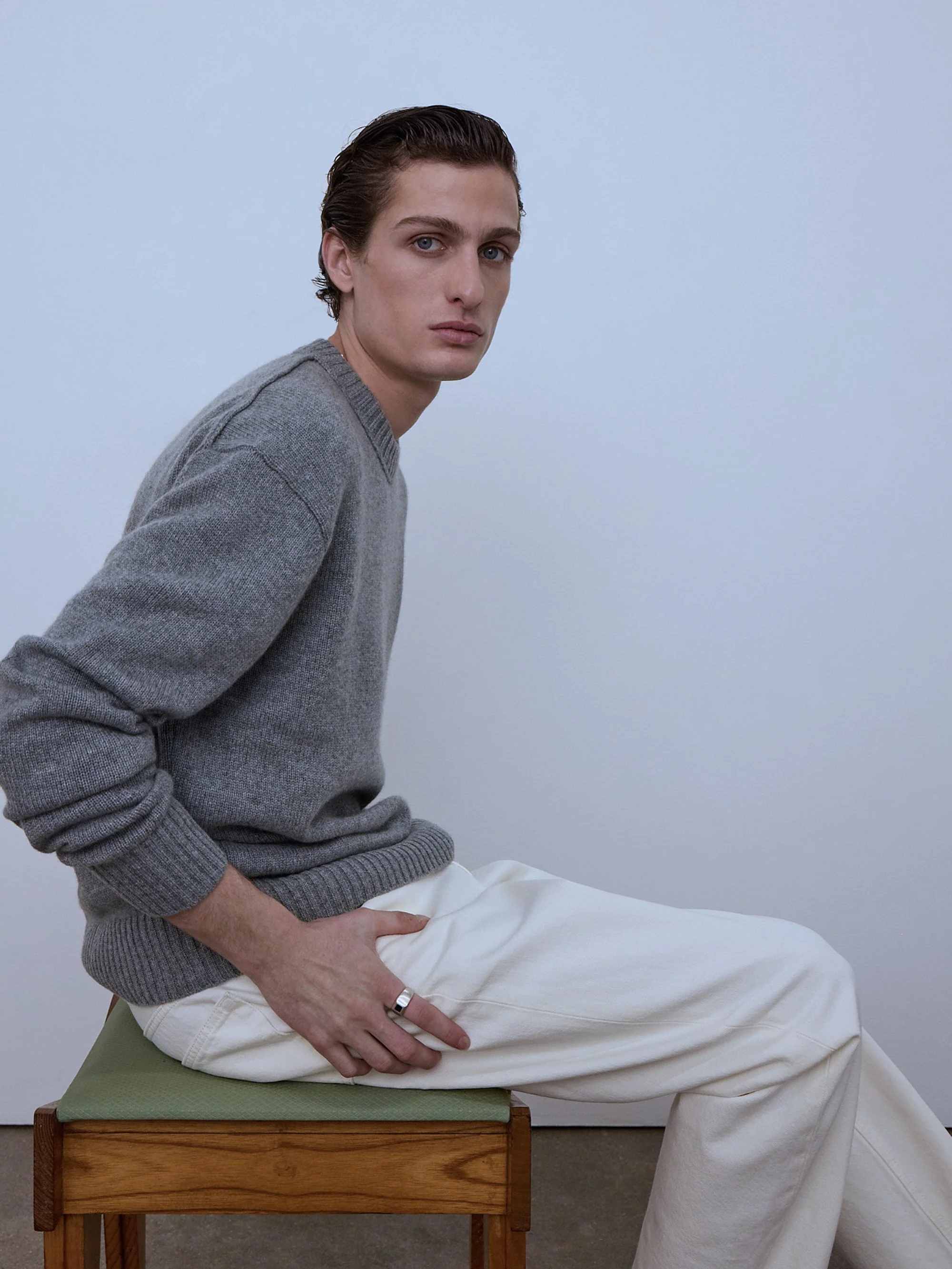 FRAME - Cashmere Crewneck Sweater - Image 6