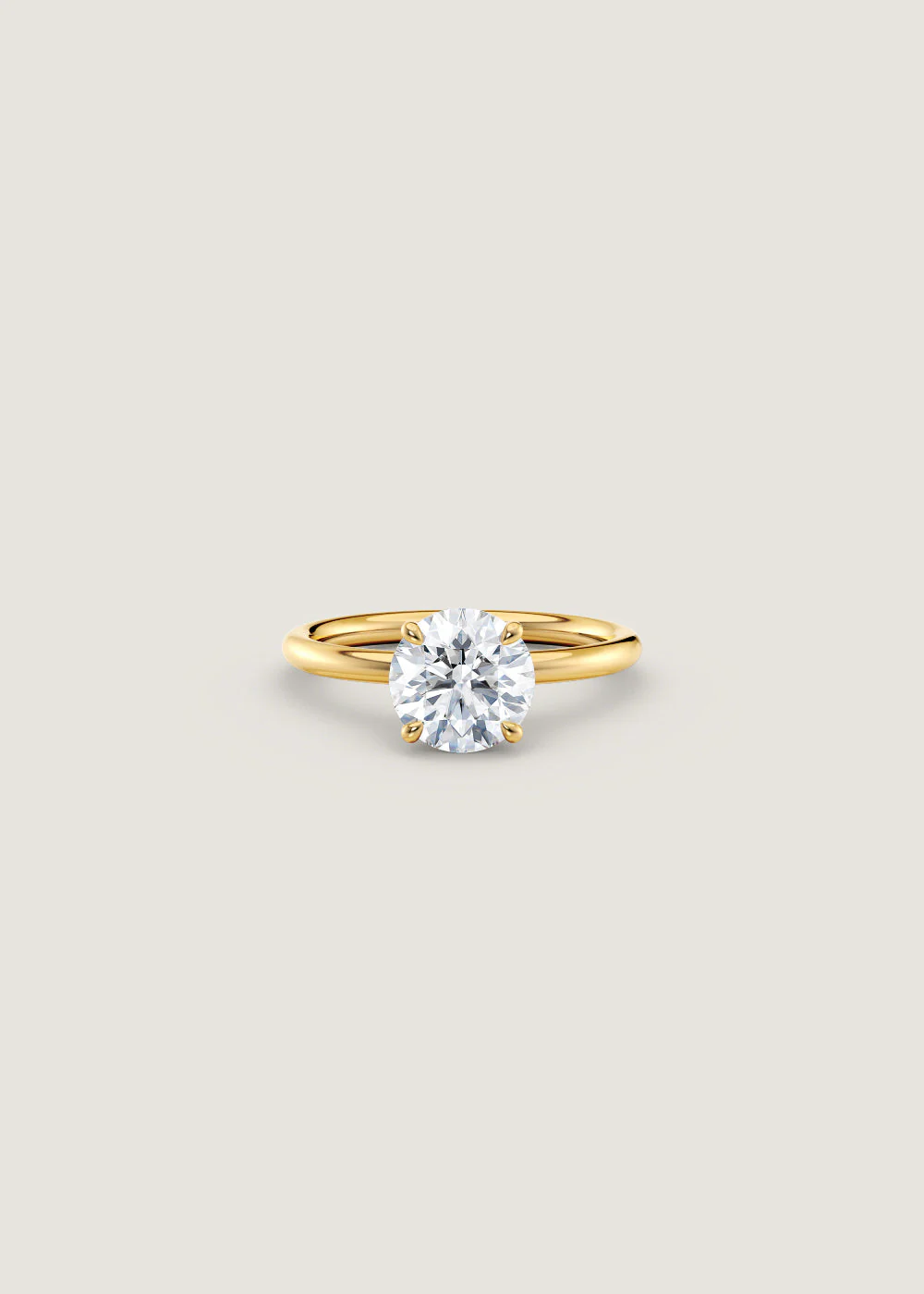 Kinn - Elizabeth Round Ring Lab Diamond - Image 3