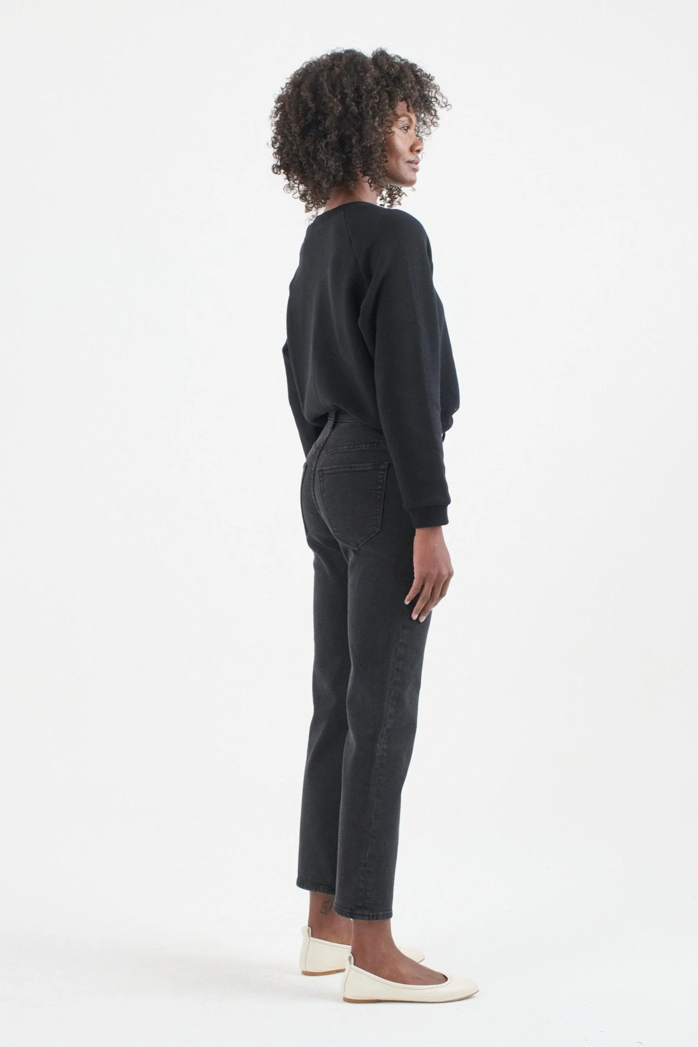 Jamie Haller - The Kenickie Jean in Washed Black - Image 20