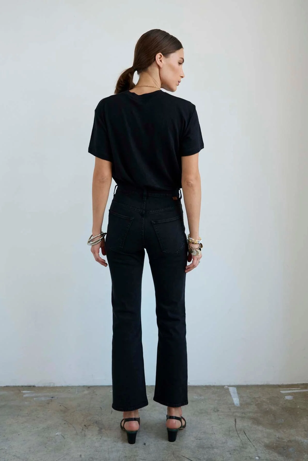 Jamie Haller - The Kenickie Jean in Washed Black - Image 5