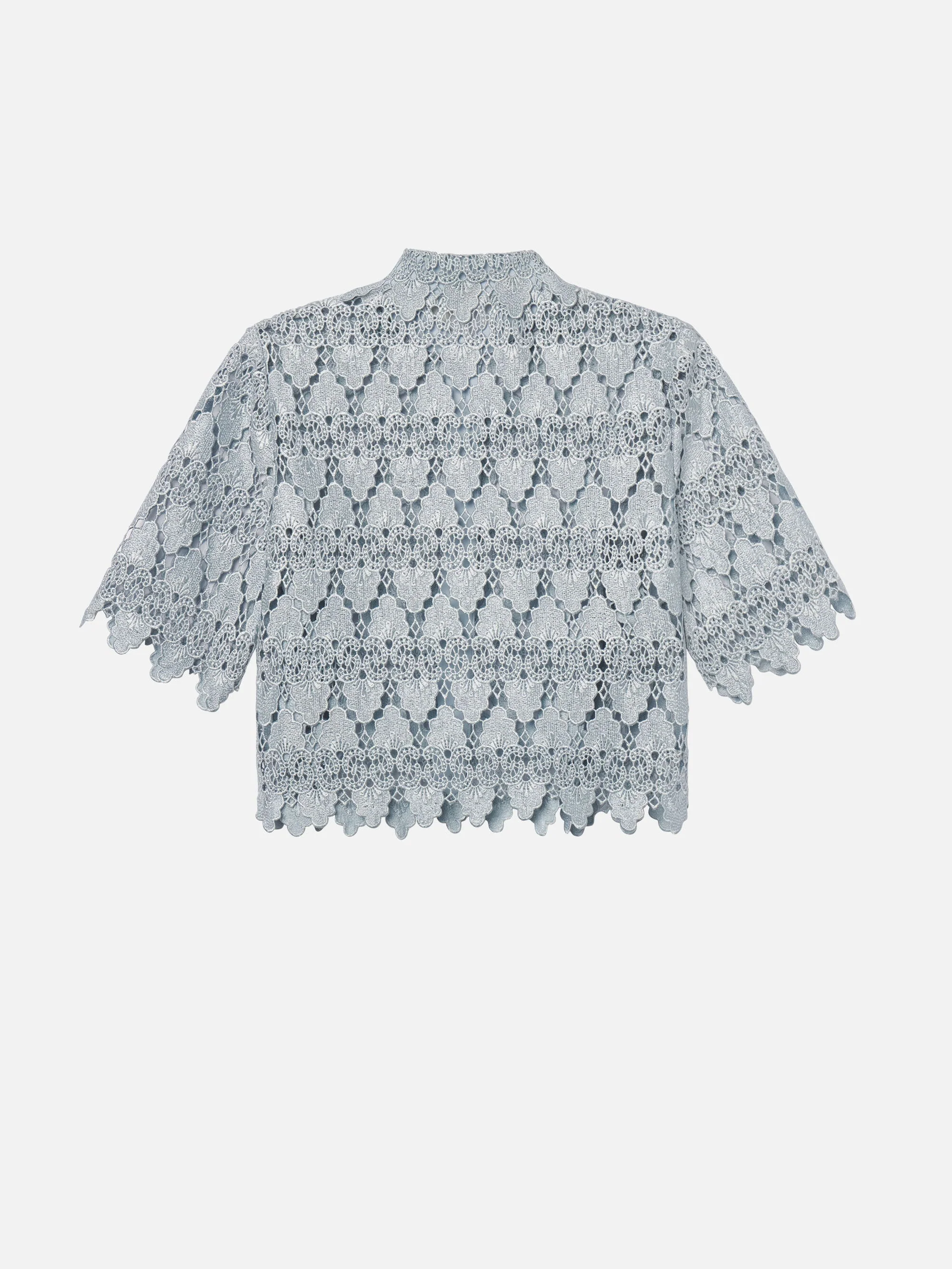 FRAME - The Lace Button Up Shirt - Image 3