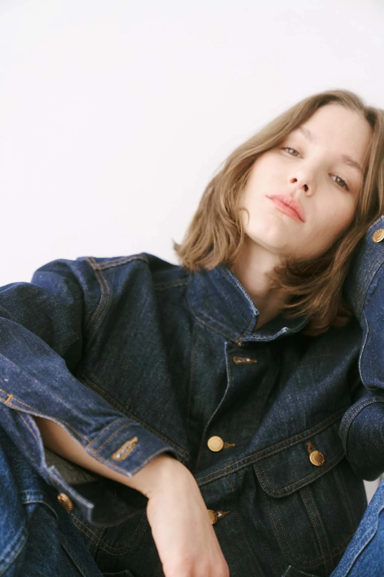 Jamie Haller - The Loverboy Jacket in Raw Rinse - Image 13