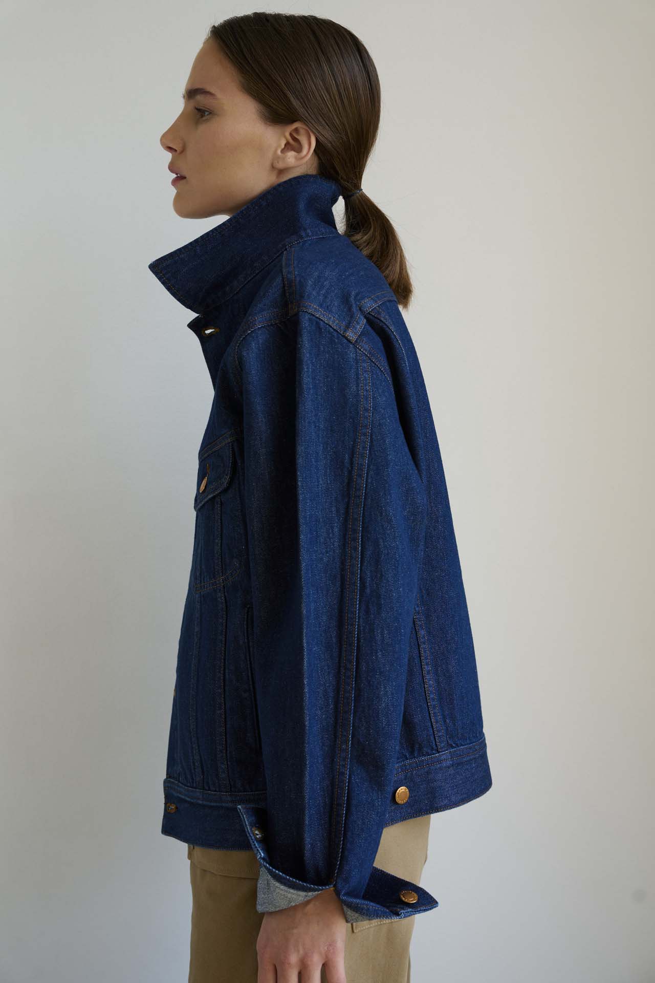 Jamie Haller - The Loverboy Jacket in Raw Rinse - Image 5