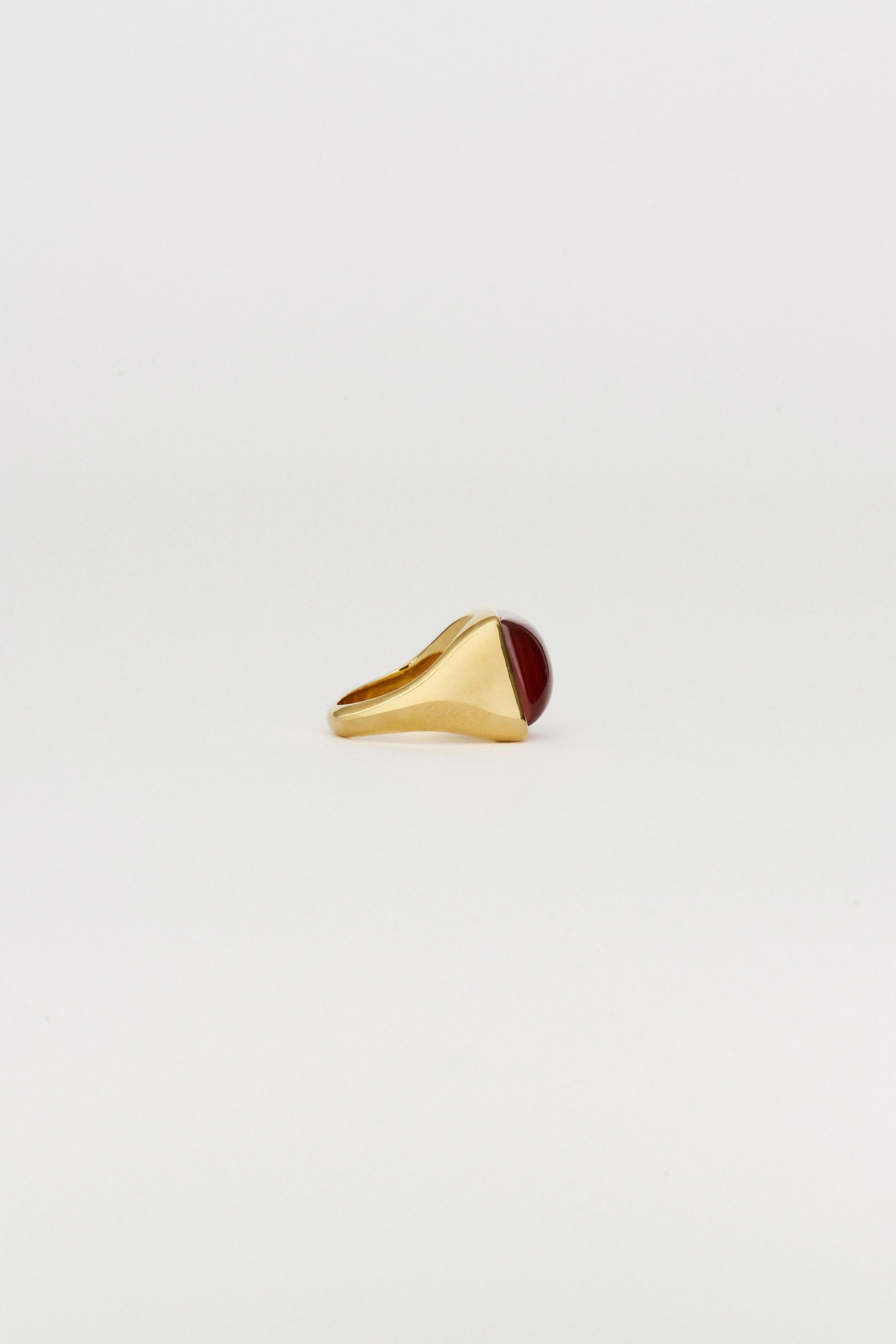Jamie Haller - The Luques Square Signet Ring in Red Agate - Image 17