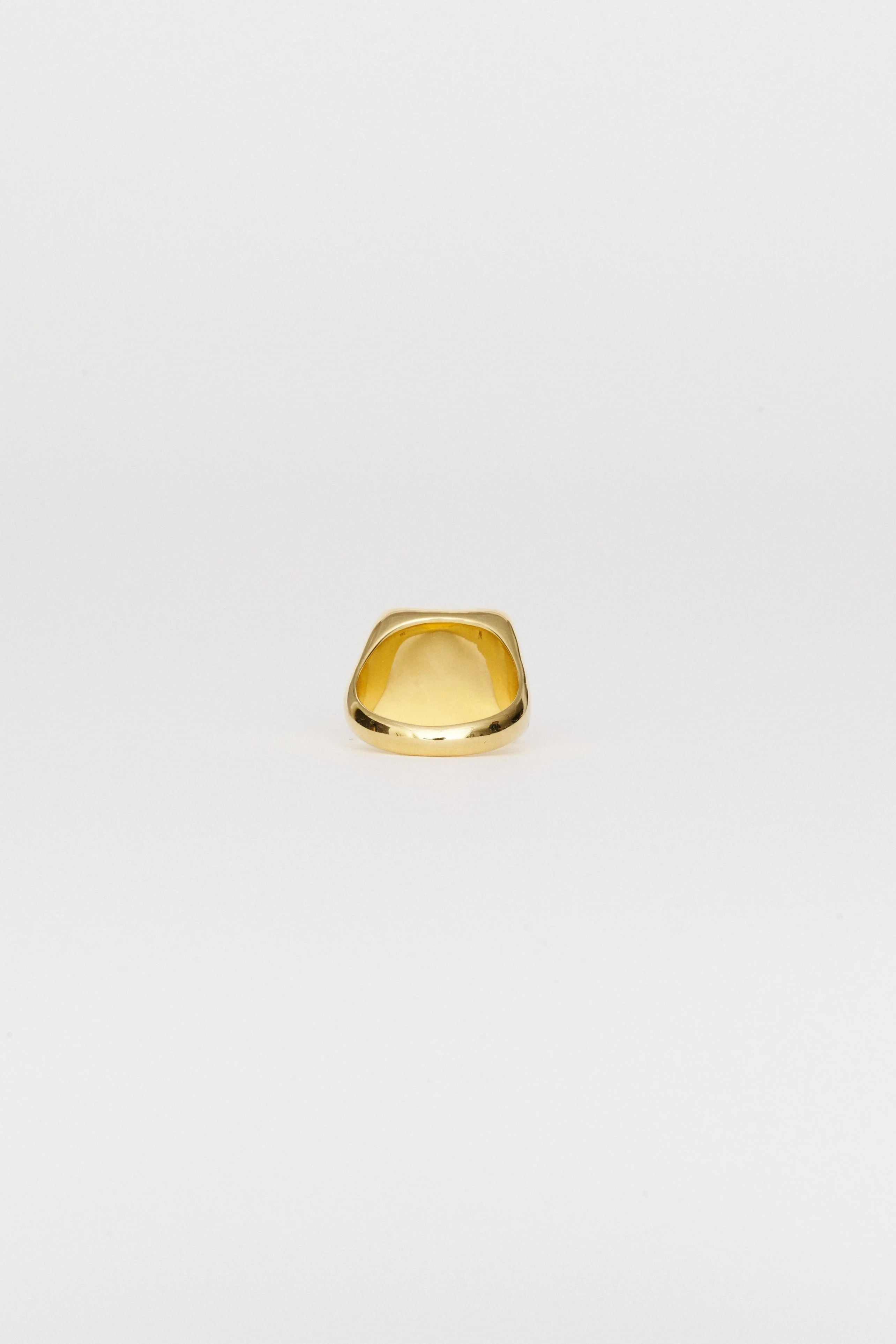 Jamie Haller - The Luques Square Signet Ring in Yellow Citrine - Image 18