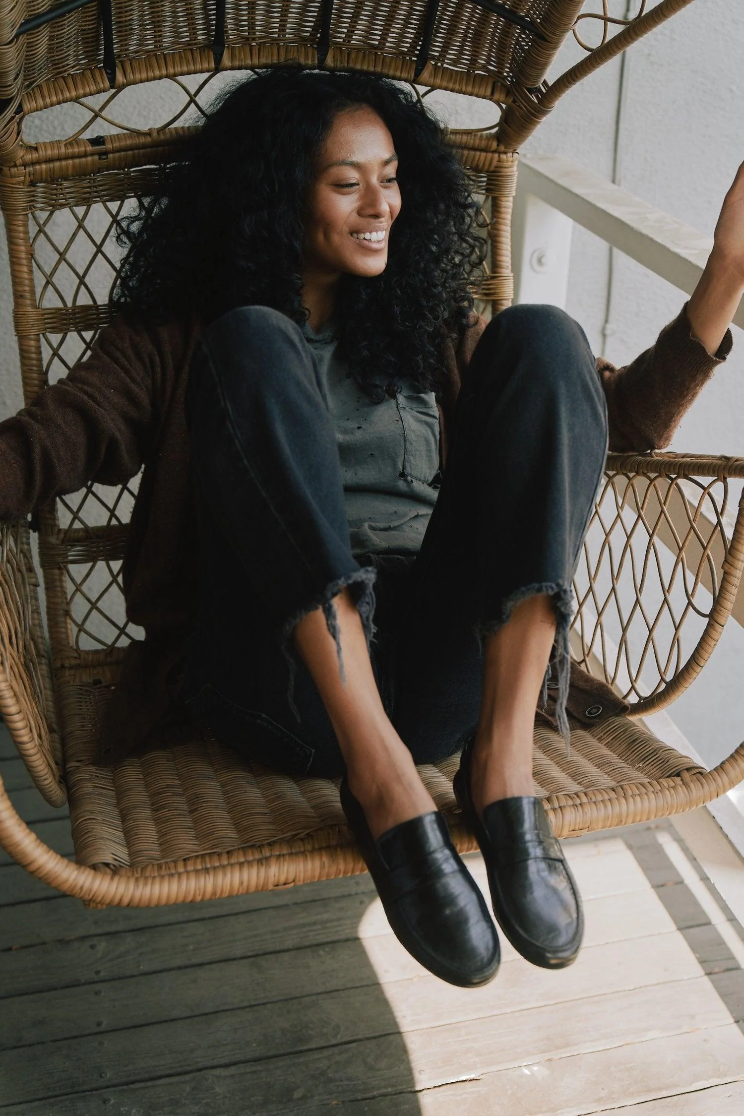 Jamie Haller - The Penny Loafer in Black - Image 7