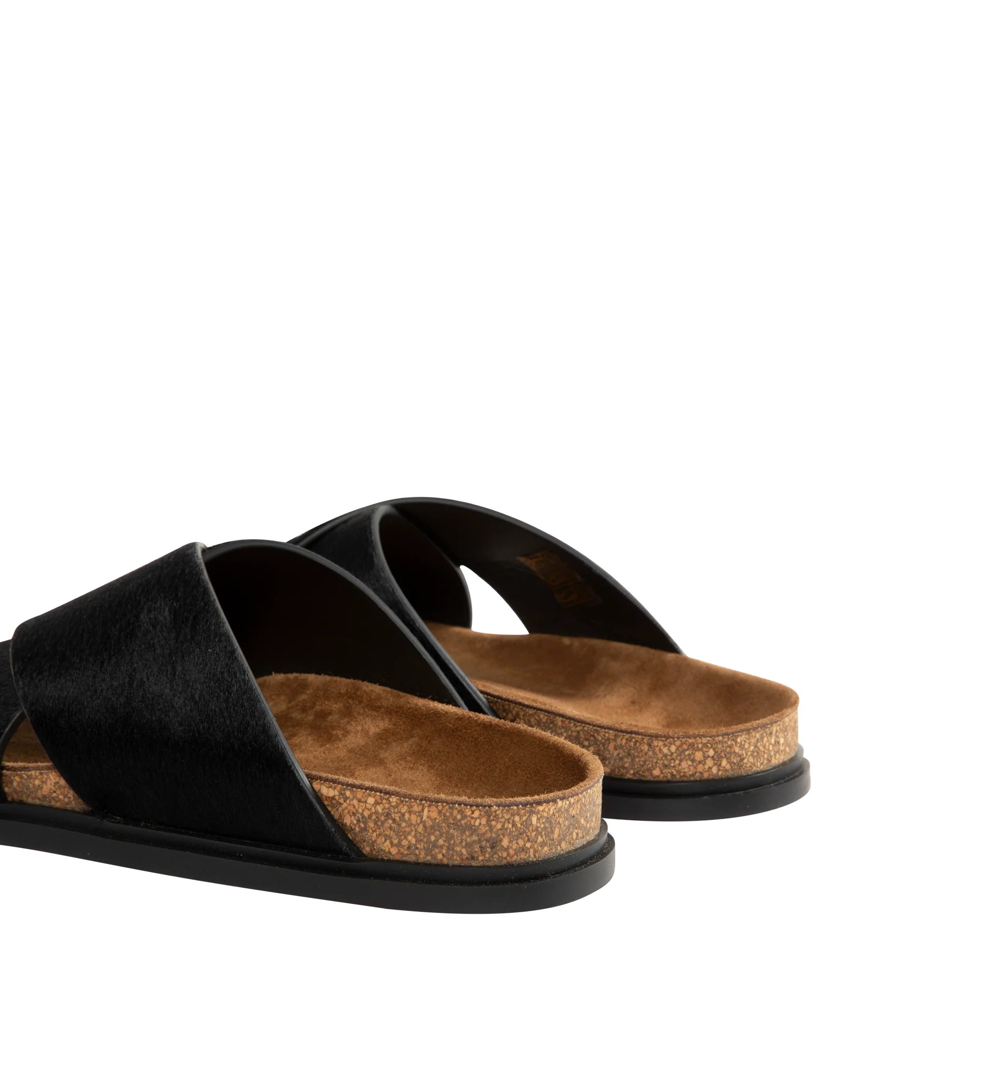 The Row - Cross Sandal In Pony Hair - Image 3