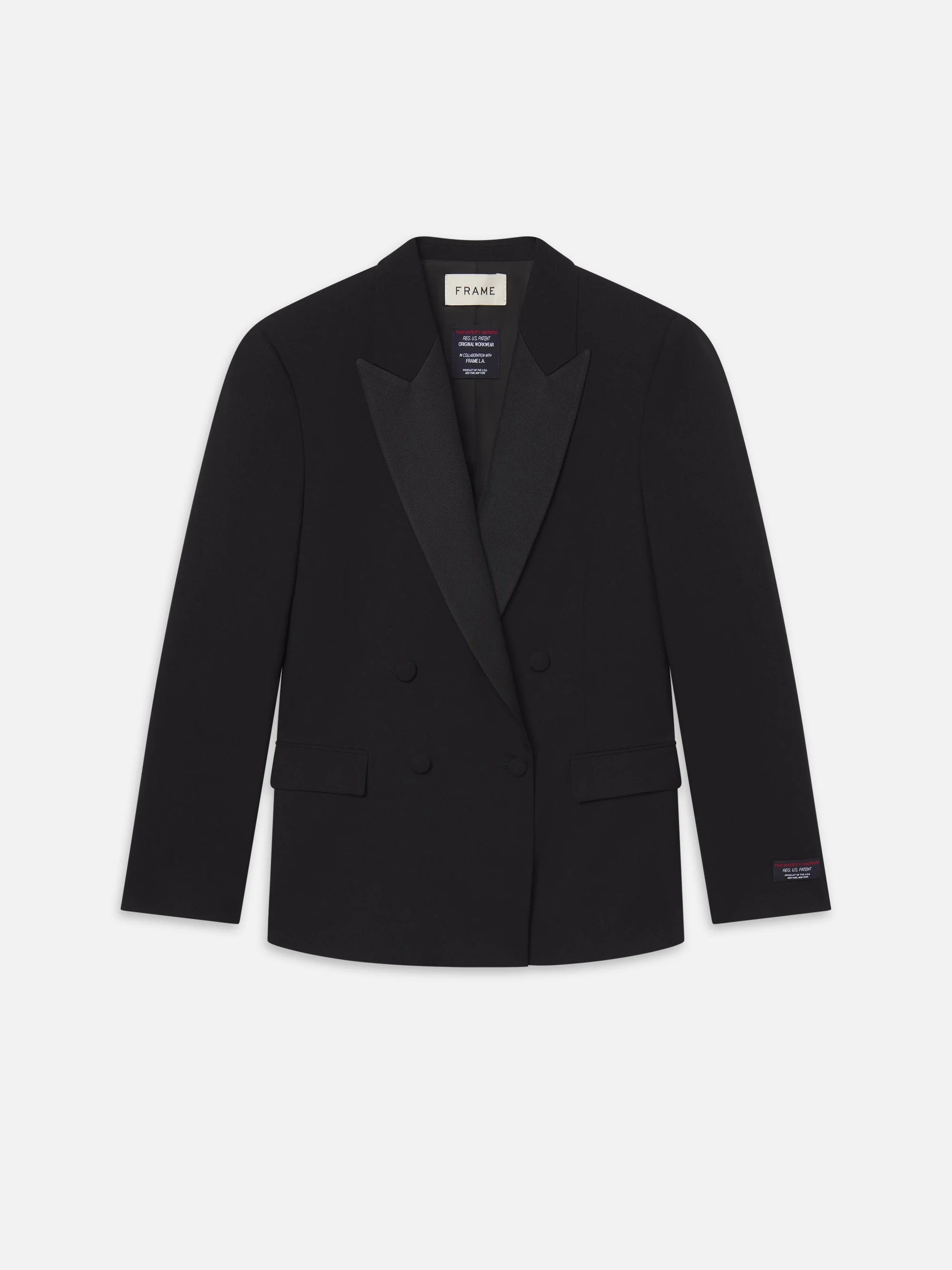 FRAME - The Society Archive Tuxedo Jacket