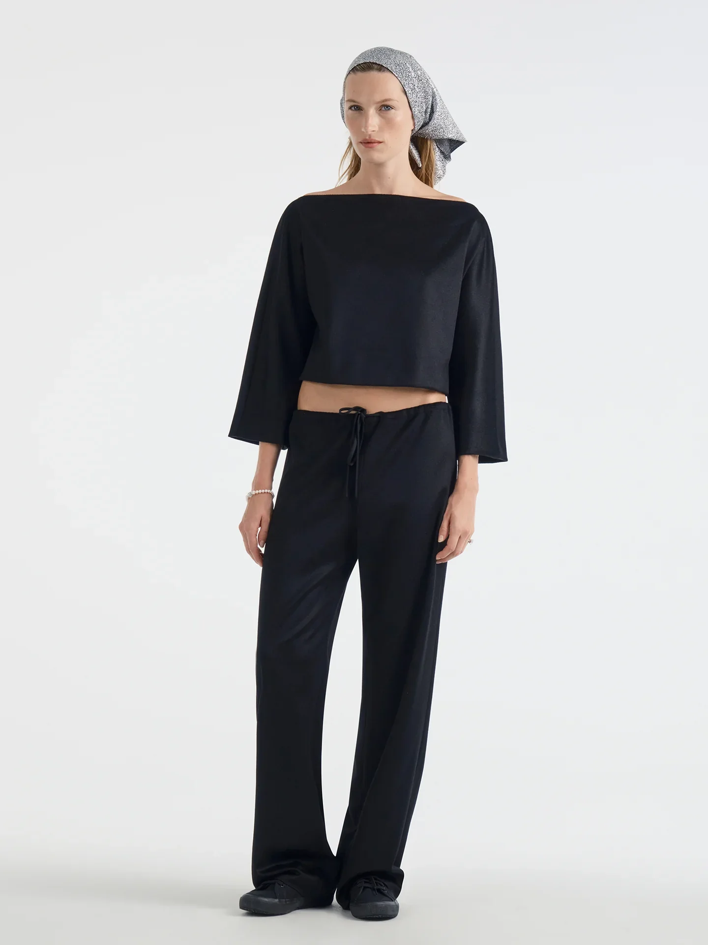 Aflalo - Thea Top in Cashmere Chinchilla - Image 2