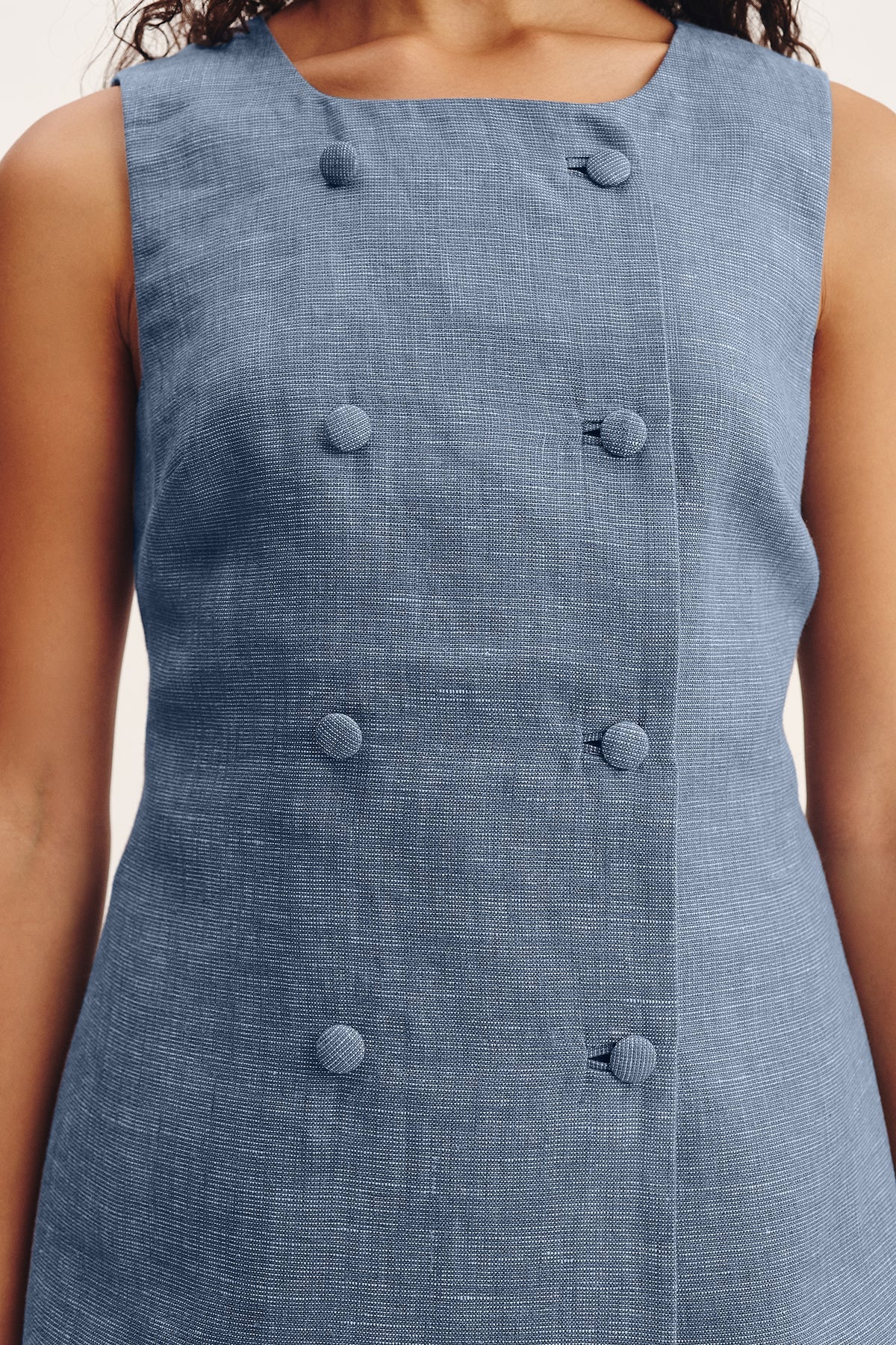 Posse - THEA VEST - STEEL BLUE - Image 6