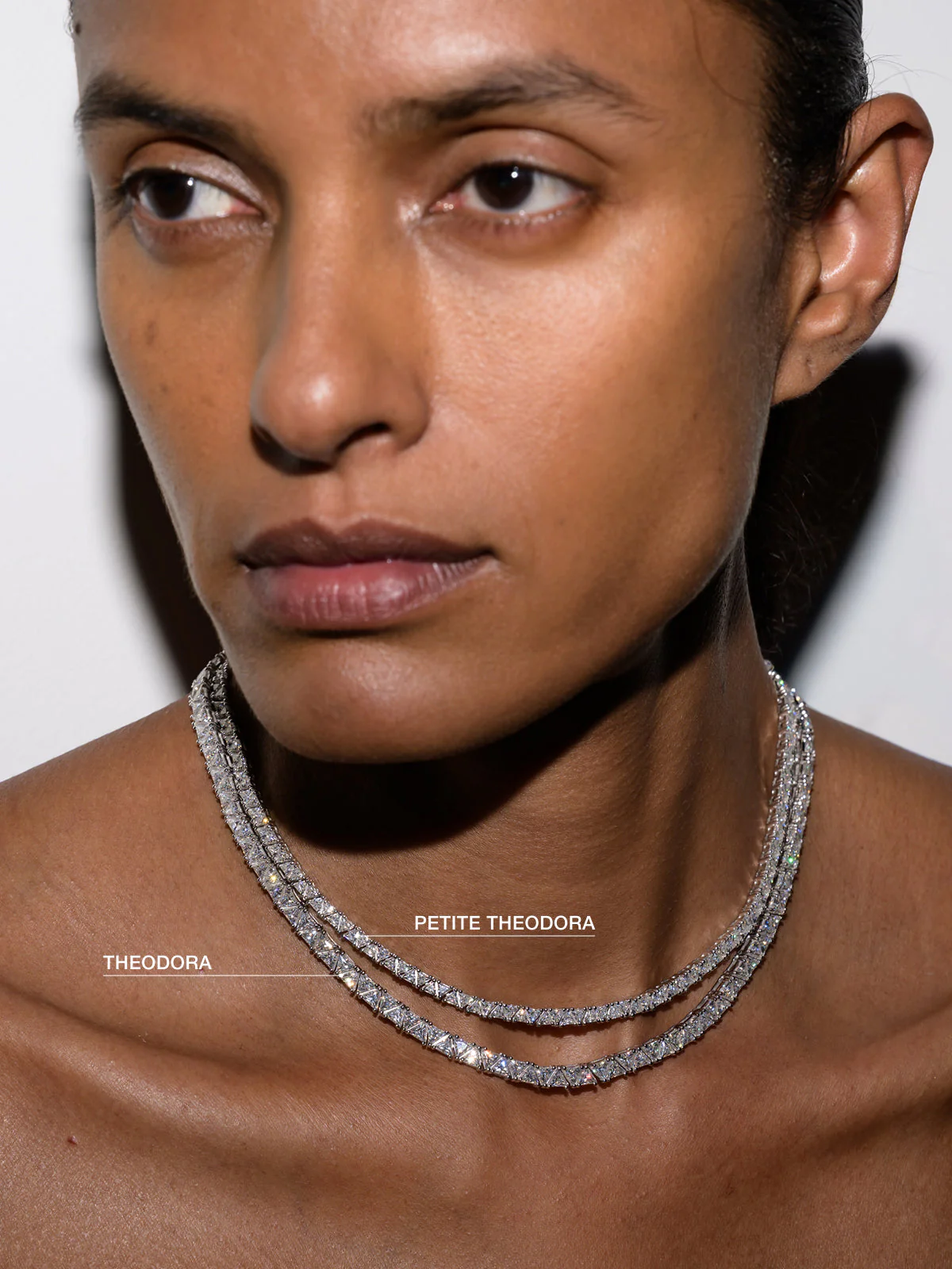 Dorsey - THEODORA RIVIÈRE NECKLACE IN MOISSANITE - Image 5