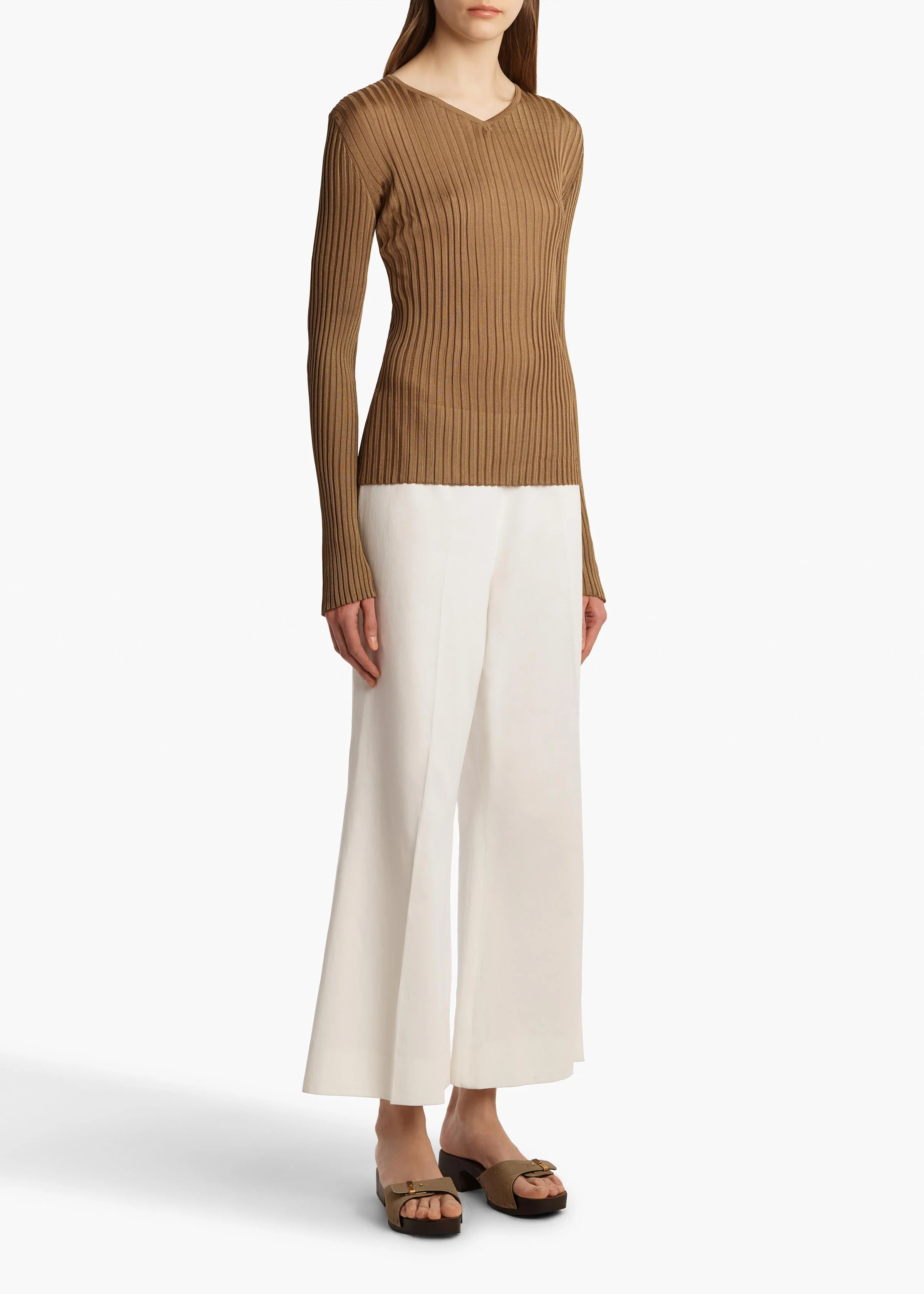 Khaite - Tia Top in Carob - Image 2
