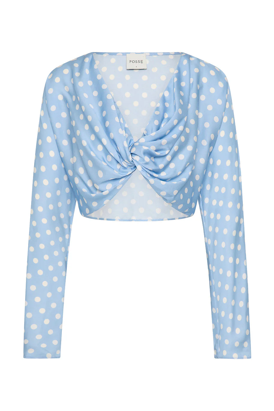 Posse - TILLIE TOP - BLUE POLKA DOT - Image 5