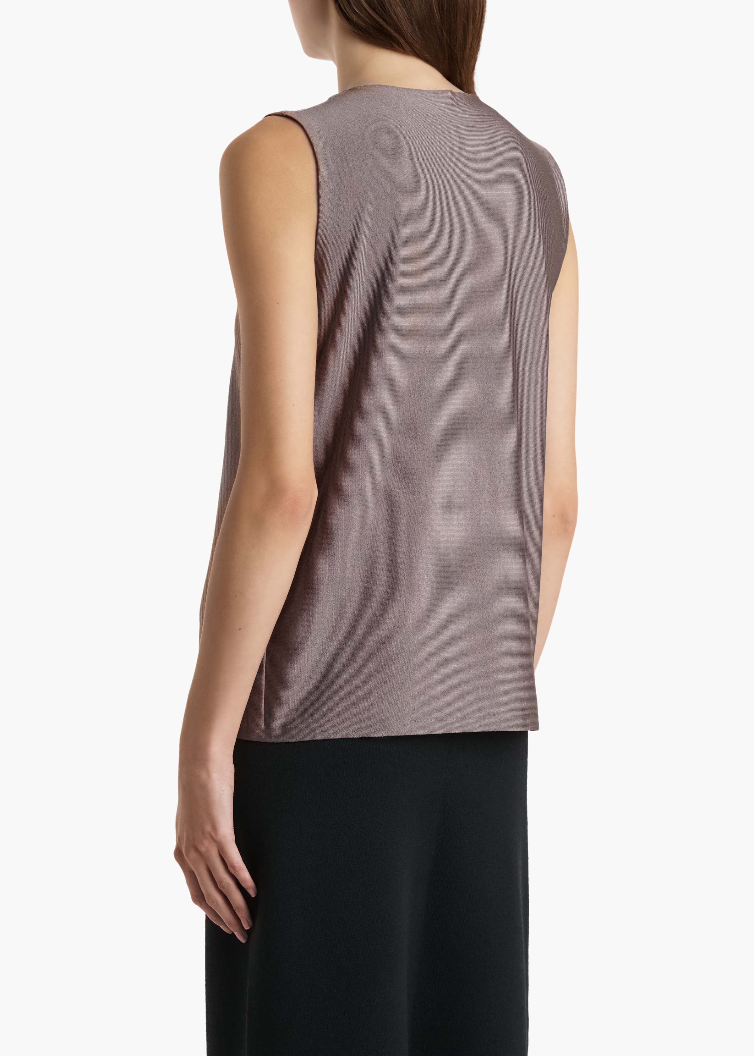 Khaite - Tora Top in Titanium - Image 11