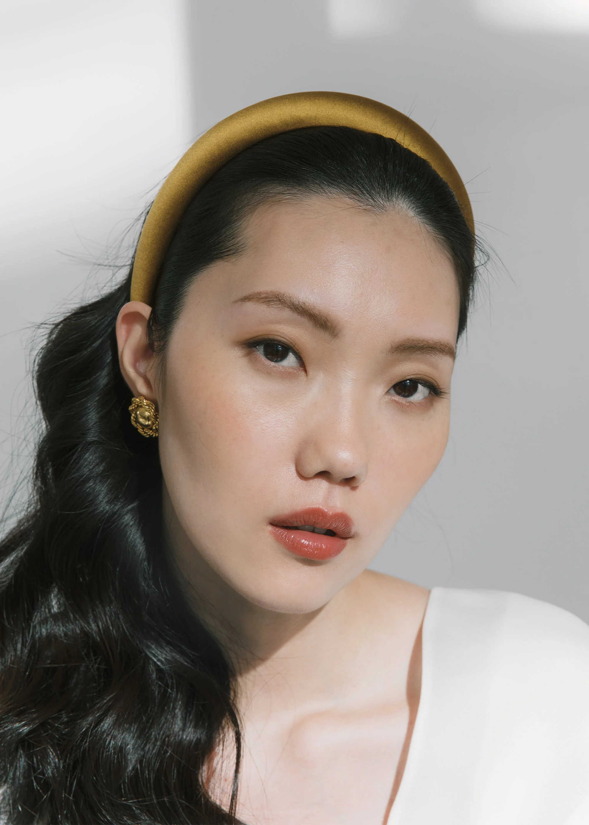 Jennifer Behr - Tori Headband in Satin - Image 2
